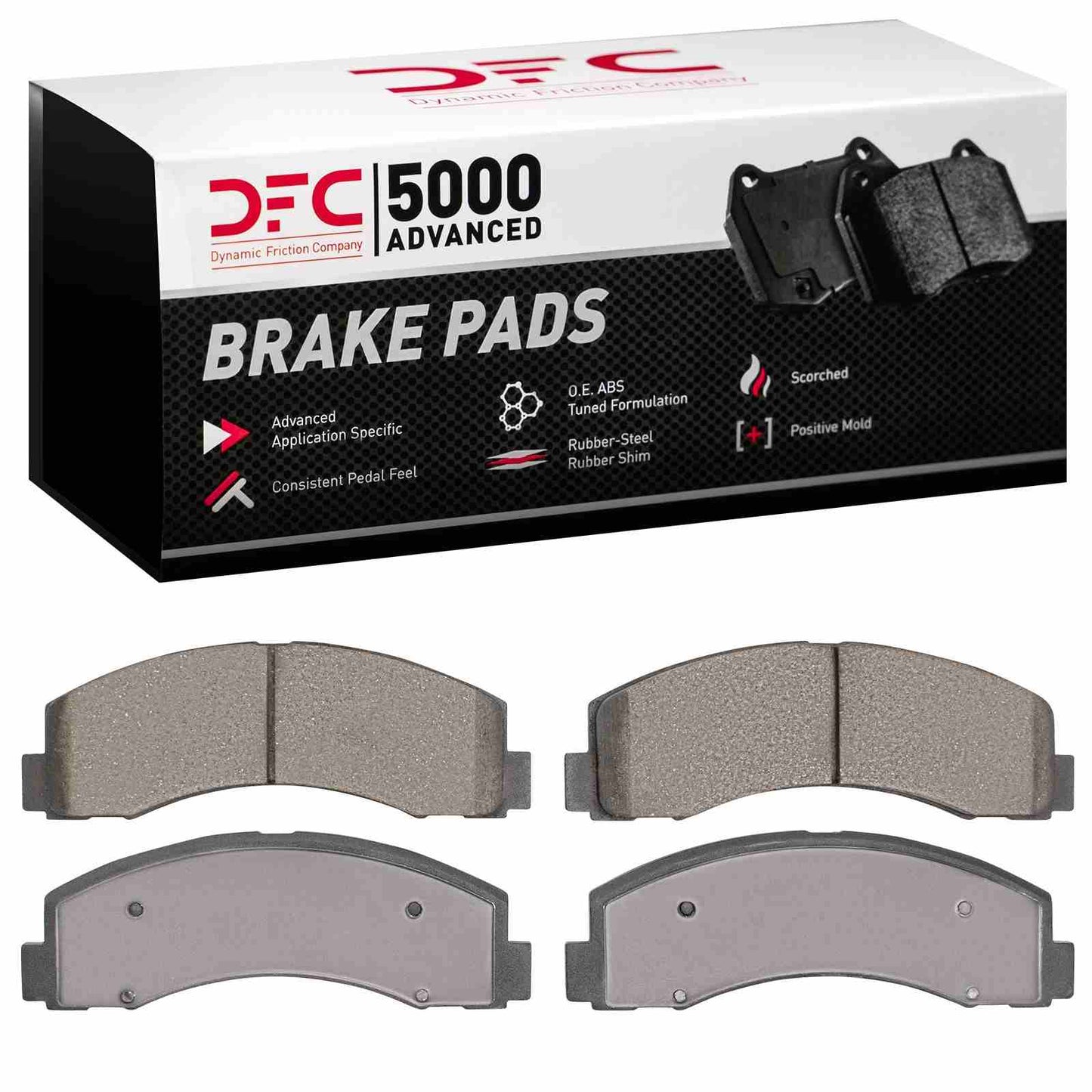 Dynamic Friction Company Disc Brake Pad Set 1551-2087-00