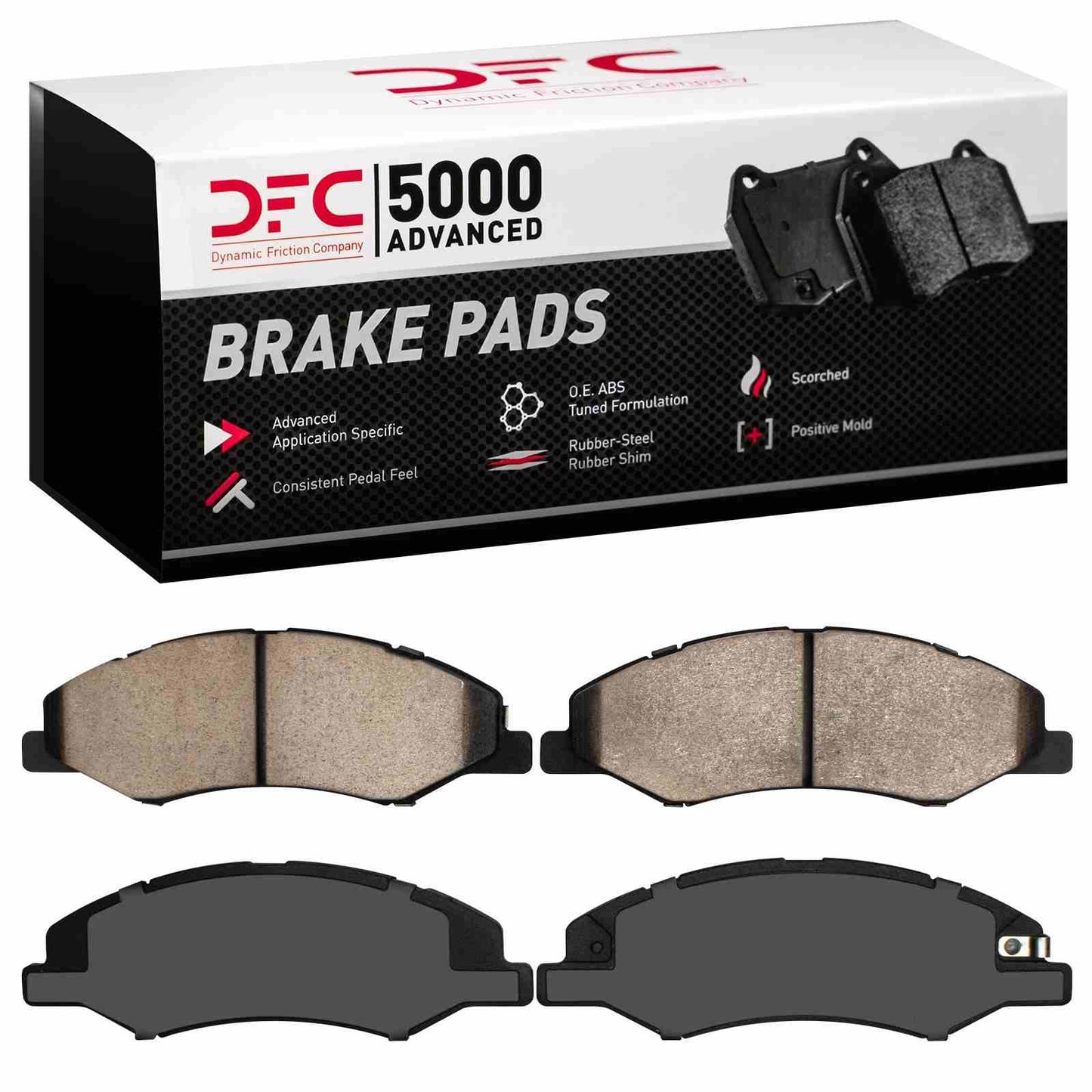 Dynamic Friction Company Disc Brake Pad Set 1551-2089-00