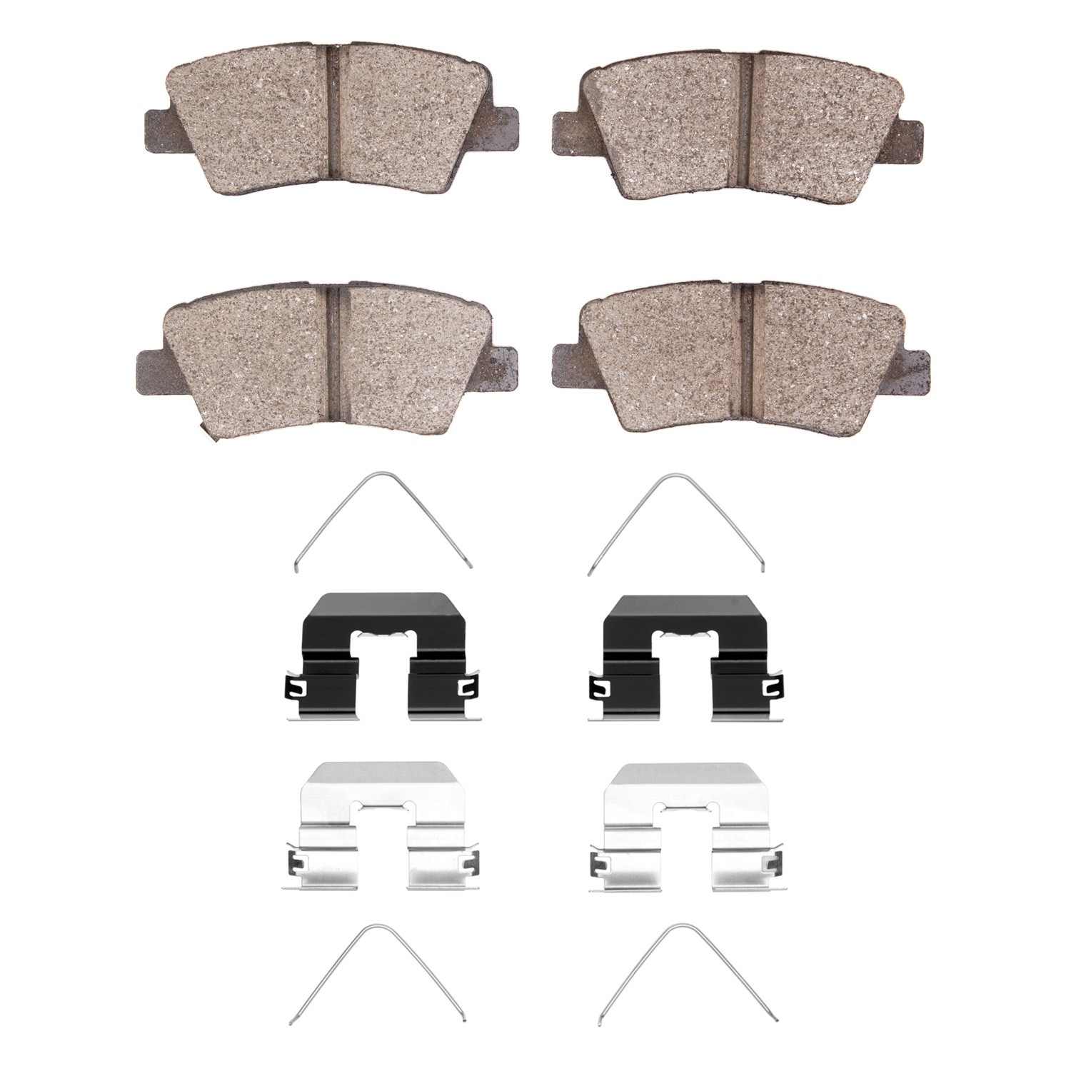 Dynamic Friction Company Disc Brake Pad Set 1551-2098-01