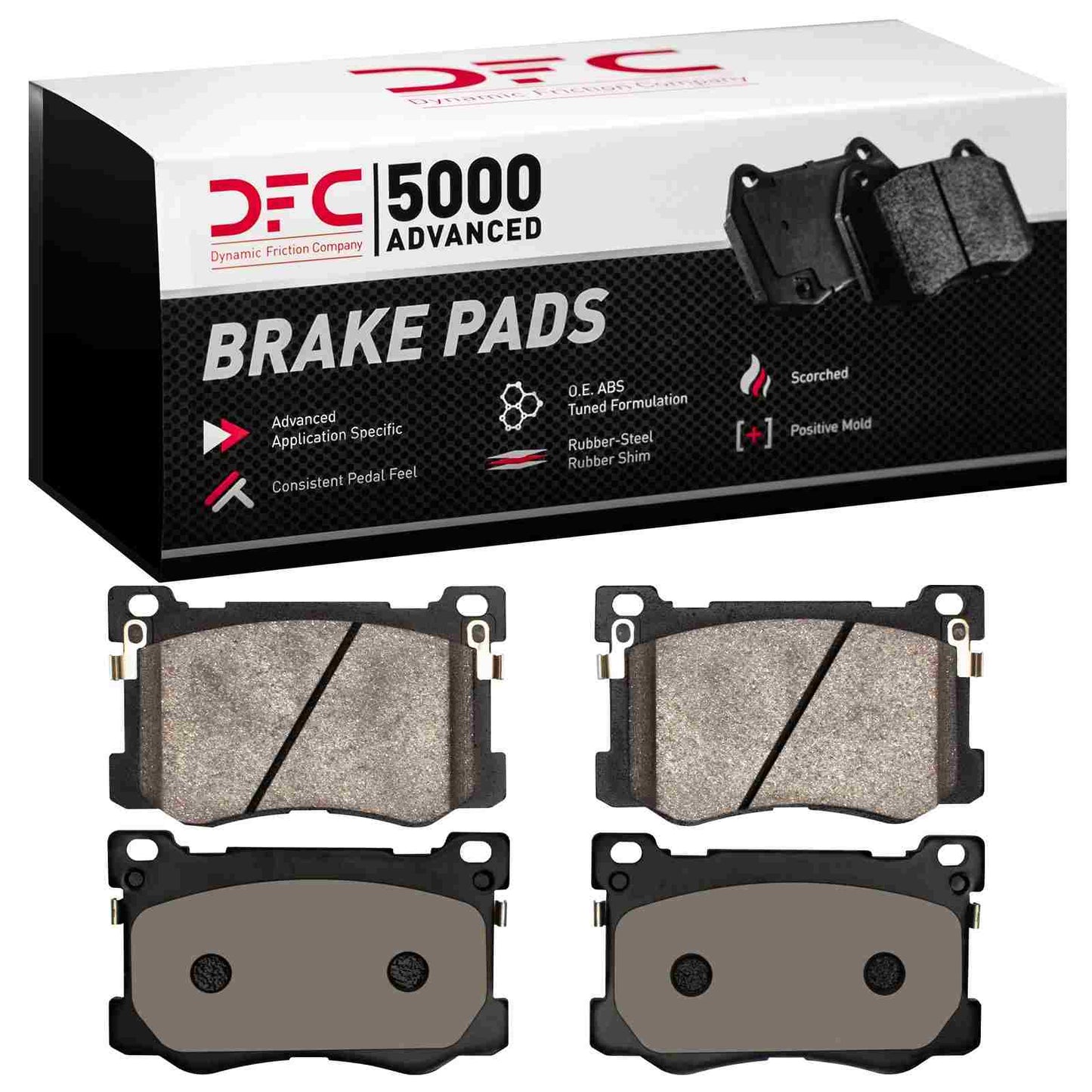 Dynamic Friction Company Disc Brake Pad Set 1551-2101-00
