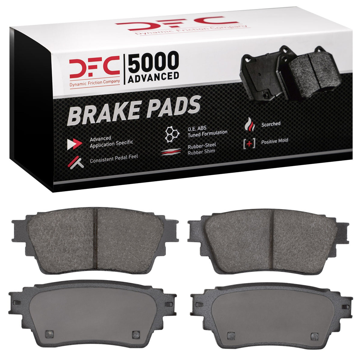 Dynamic Friction Company Disc Brake Pad Set 1551-2135-00