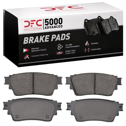 Dynamic Friction Company Disc Brake Pad Set 1551-2135-00