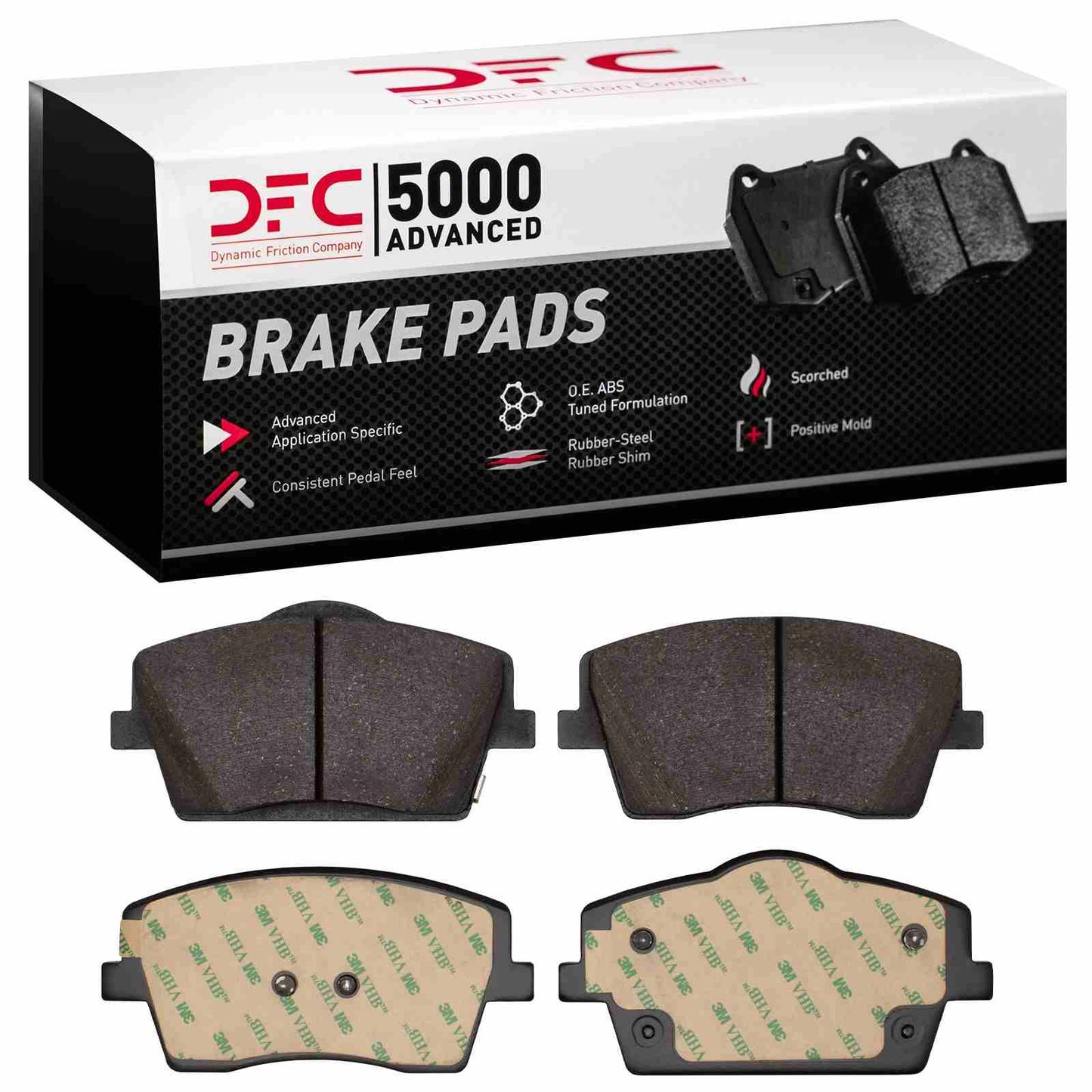 Dynamic Friction Company Disc Brake Pad Set 1551-2137-00