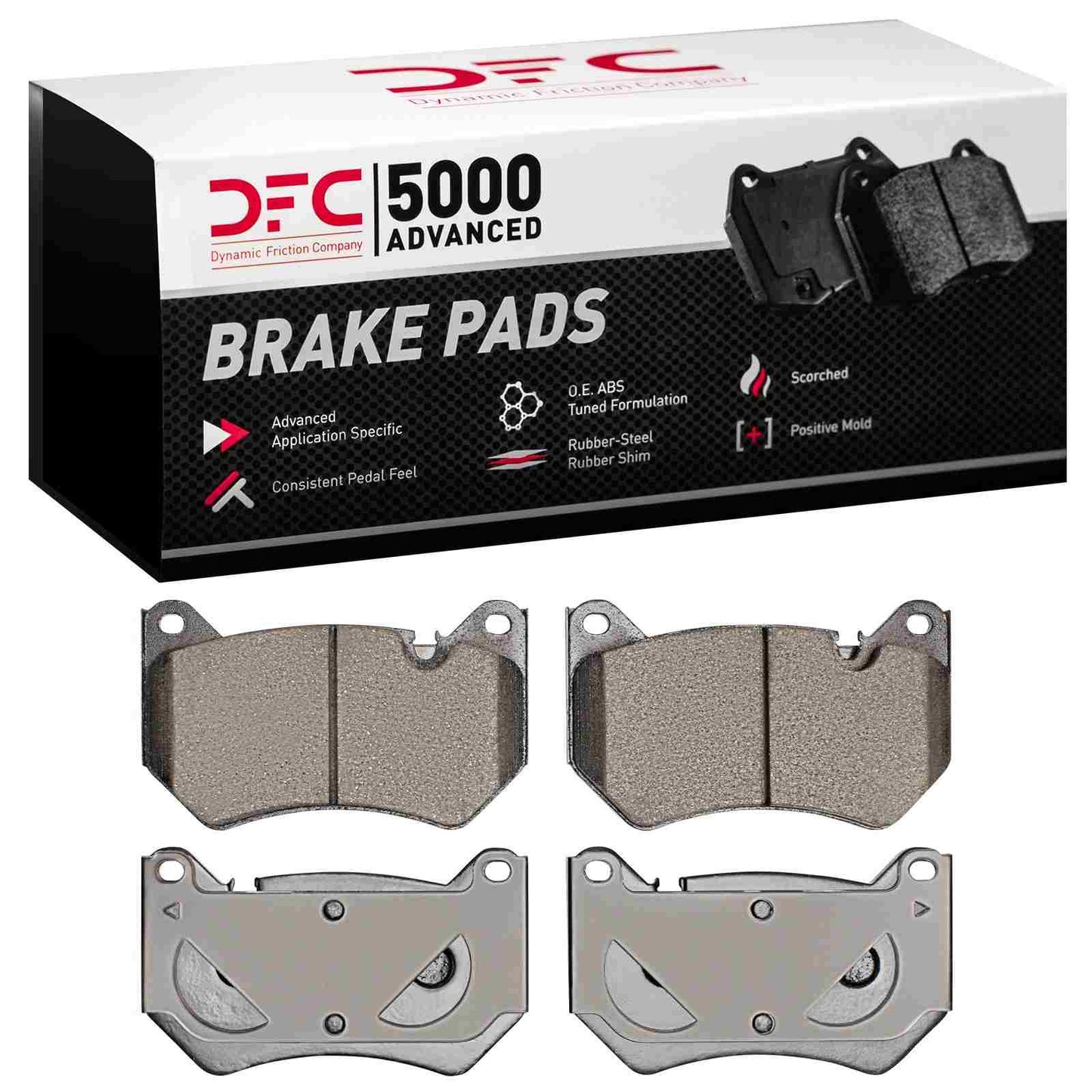 Dynamic Friction Company Disc Brake Pad Set 1551-2139-00