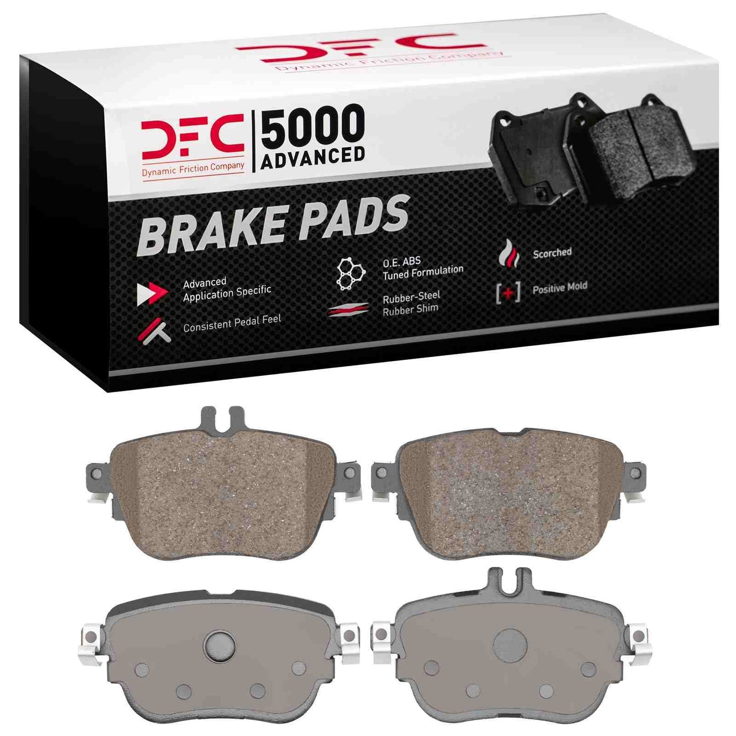 Dynamic Friction Company Disc Brake Pad Set 1551-2163-00
