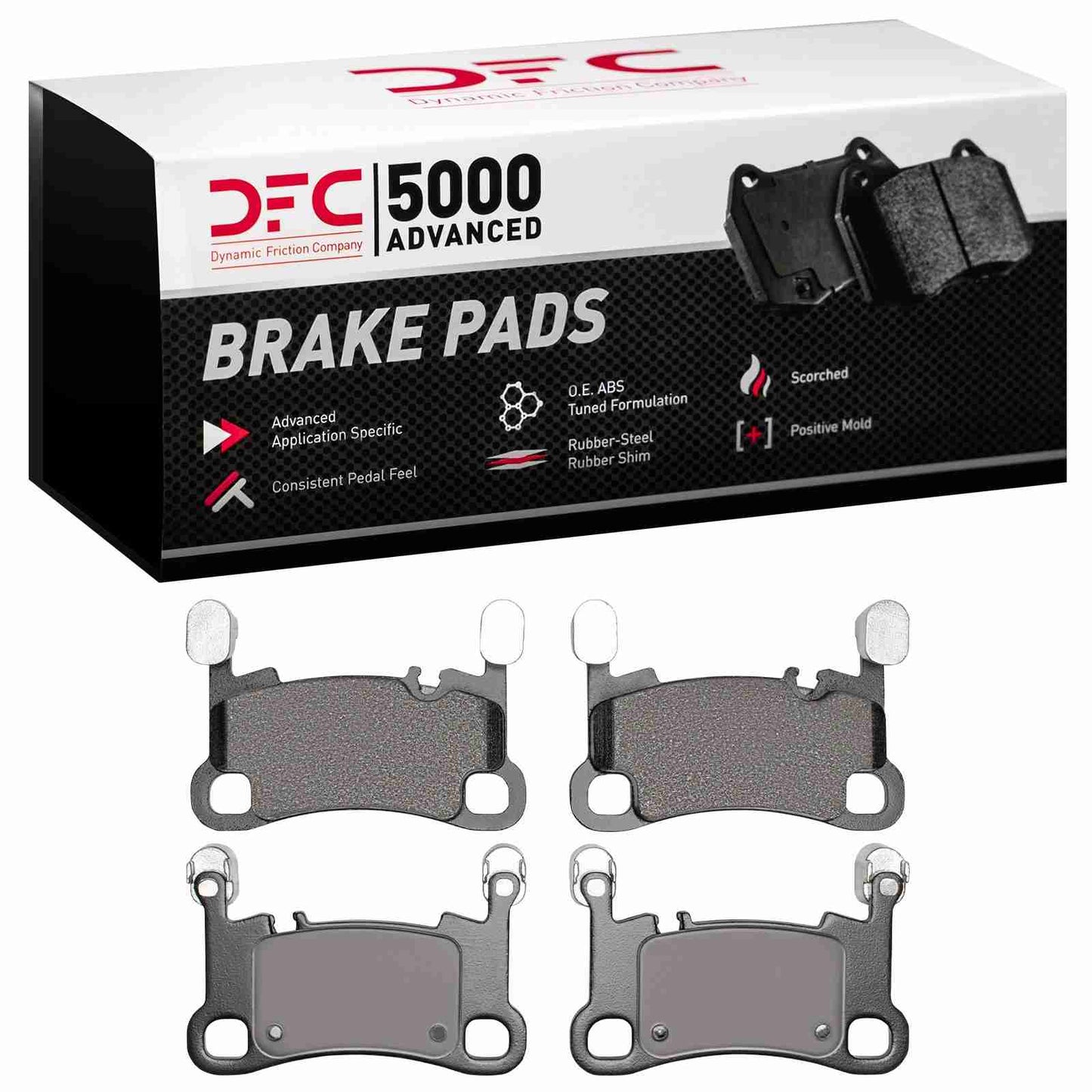 Dynamic Friction Company Disc Brake Pad Set 1551-2166-00