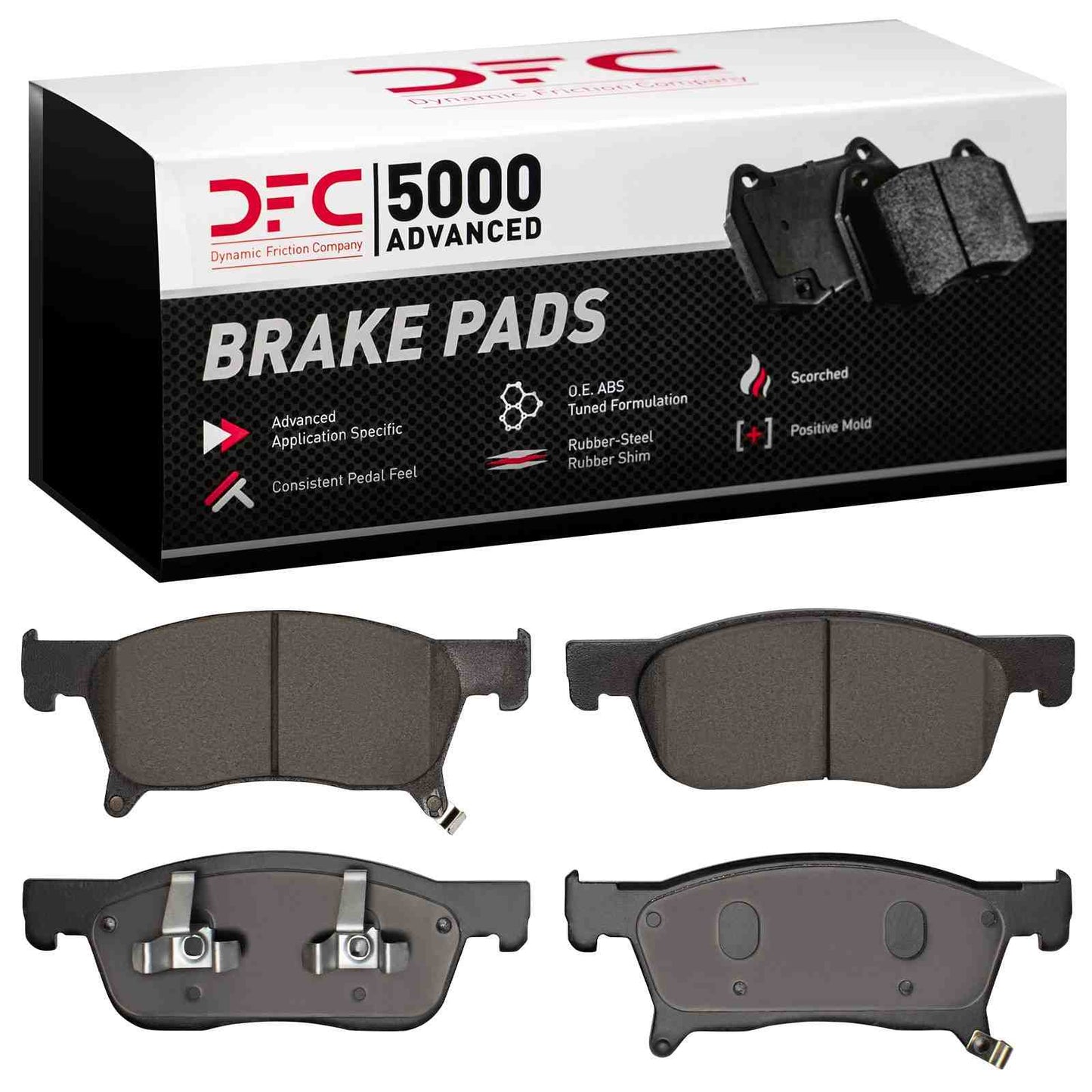 Dynamic Friction Company Disc Brake Pad Set 1551-2170-00
