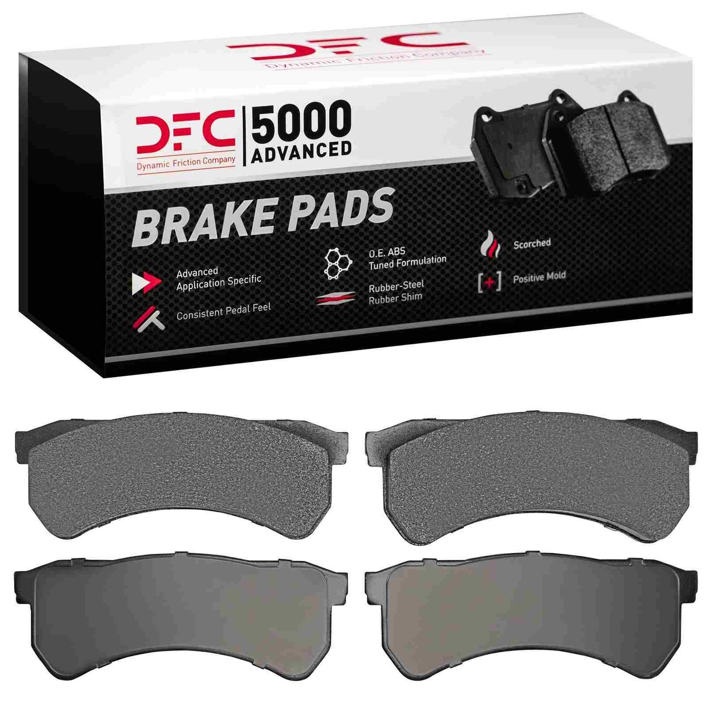 Dynamic Friction Company Disc Brake Pad Set 1551-2175-00