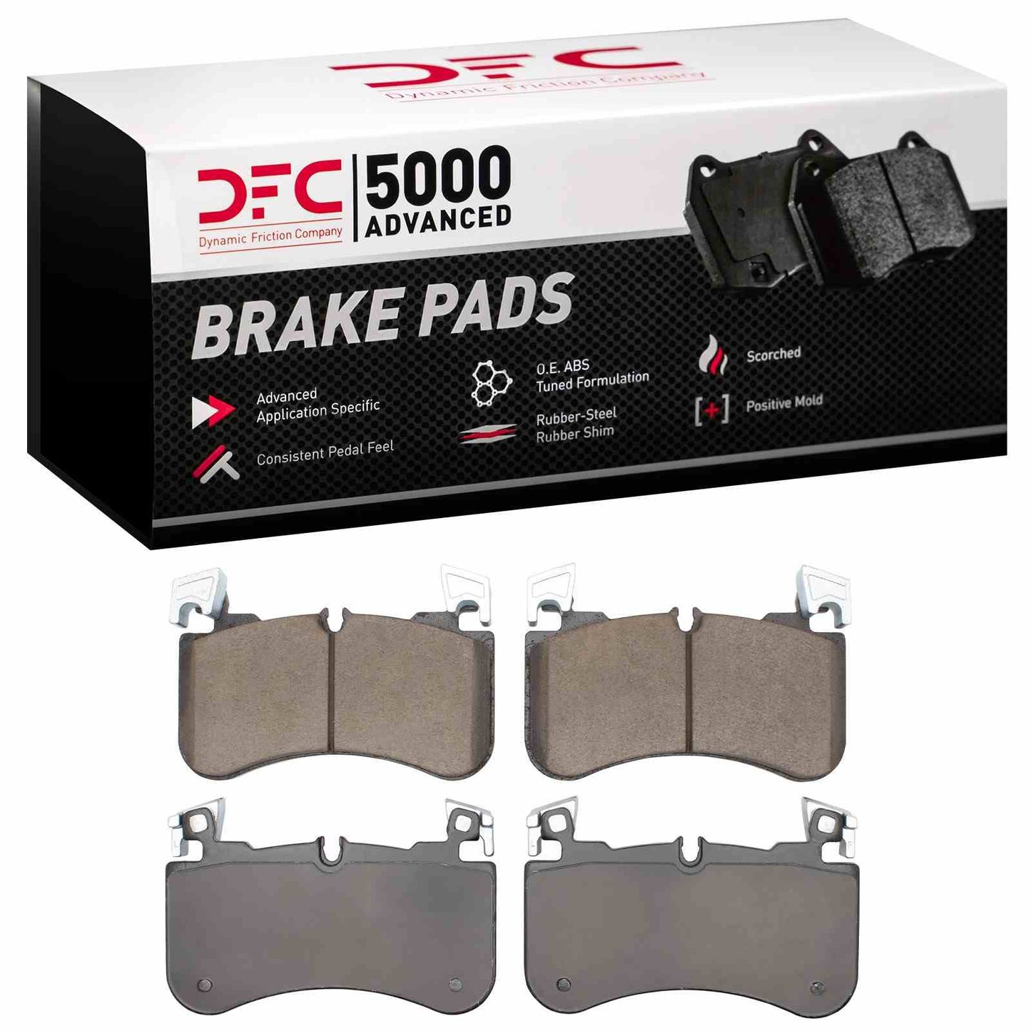 Dynamic Friction Company Disc Brake Pad Set 1551-2184-00