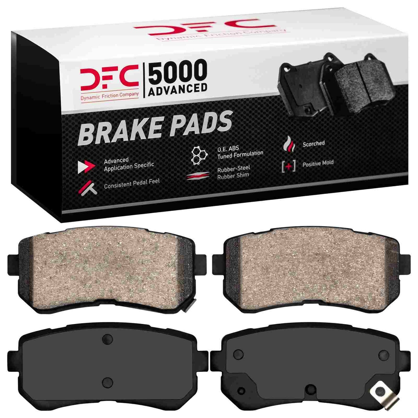 Dynamic Friction Company Disc Brake Pad Set 1551-2188-00