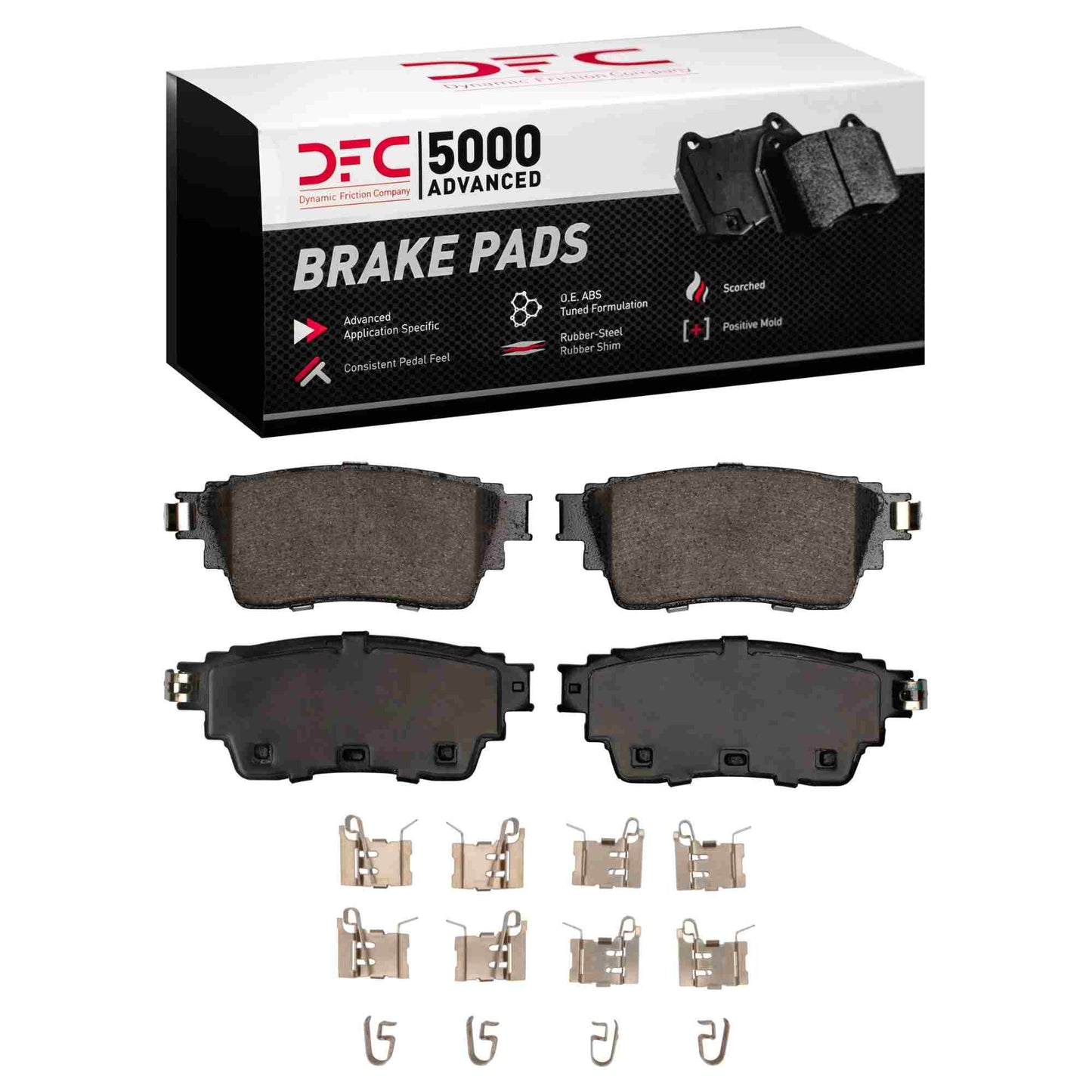 Dynamic Friction Company Disc Brake Pad Set 1551-2200-02