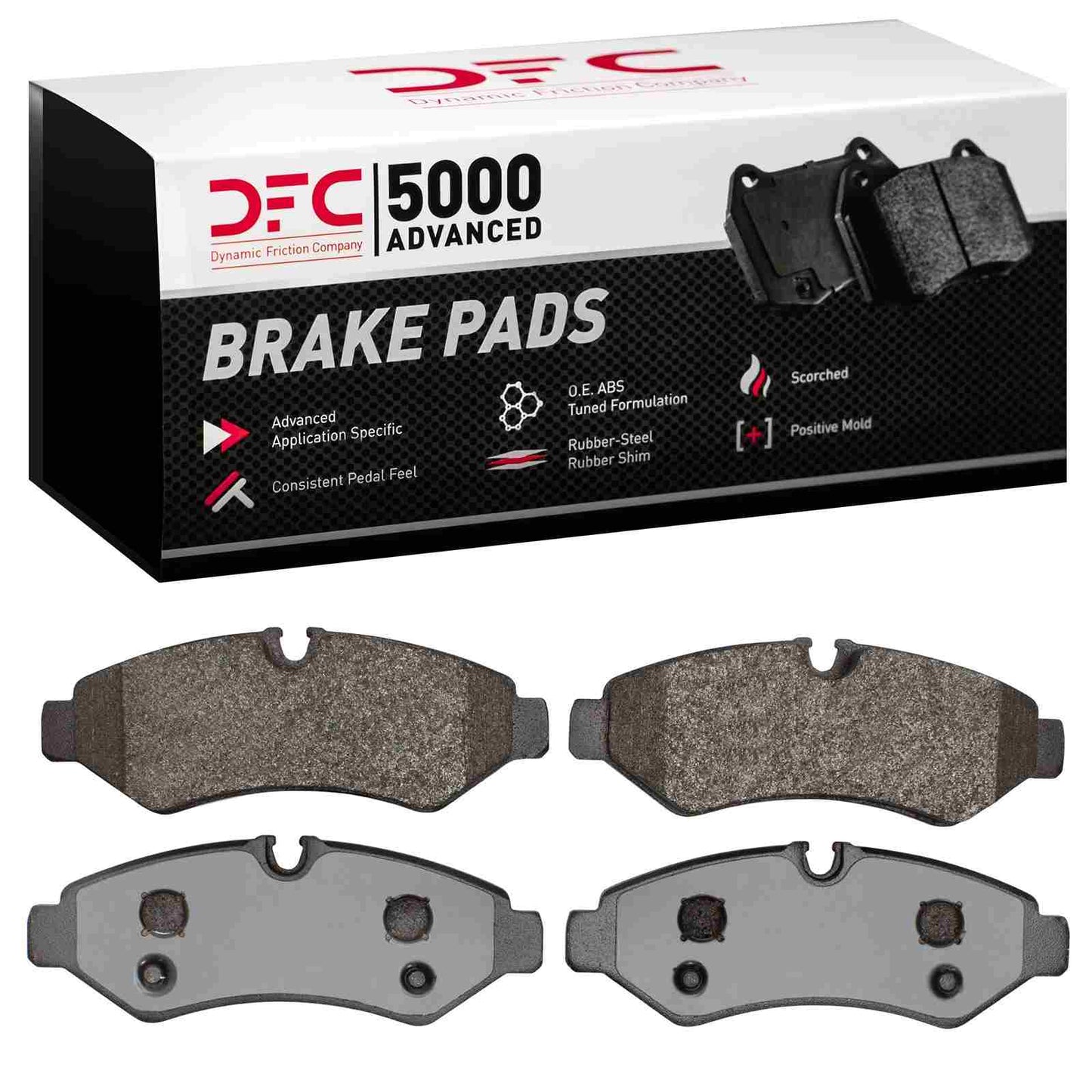 Dynamic Friction Company Disc Brake Pad Set 1551-2201-00