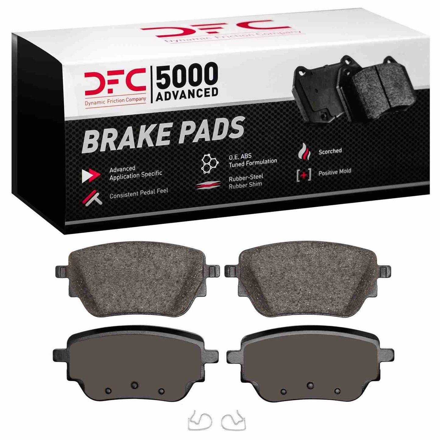 Dynamic Friction Company Disc Brake Pad Set 1551-2207-00