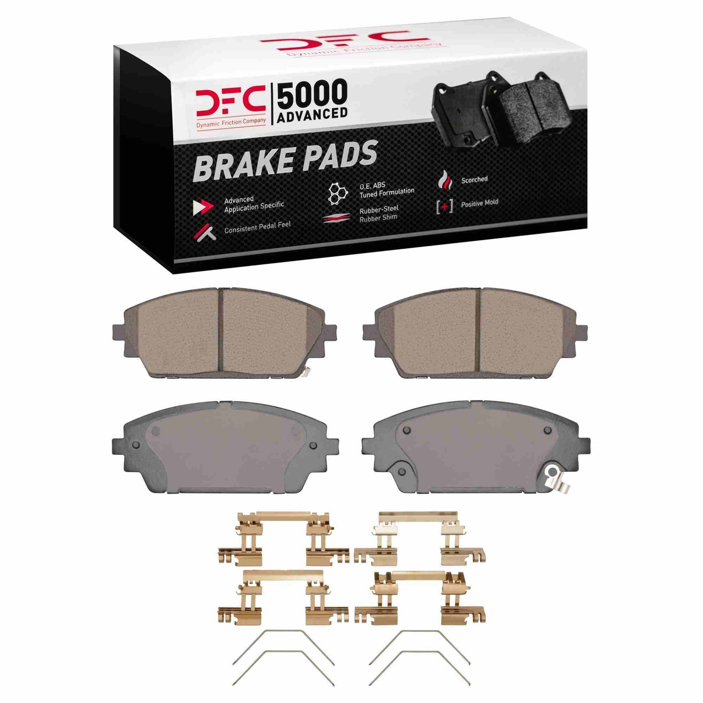 Dynamic Friction Company Disc Brake Pad Set 1551-2218-01