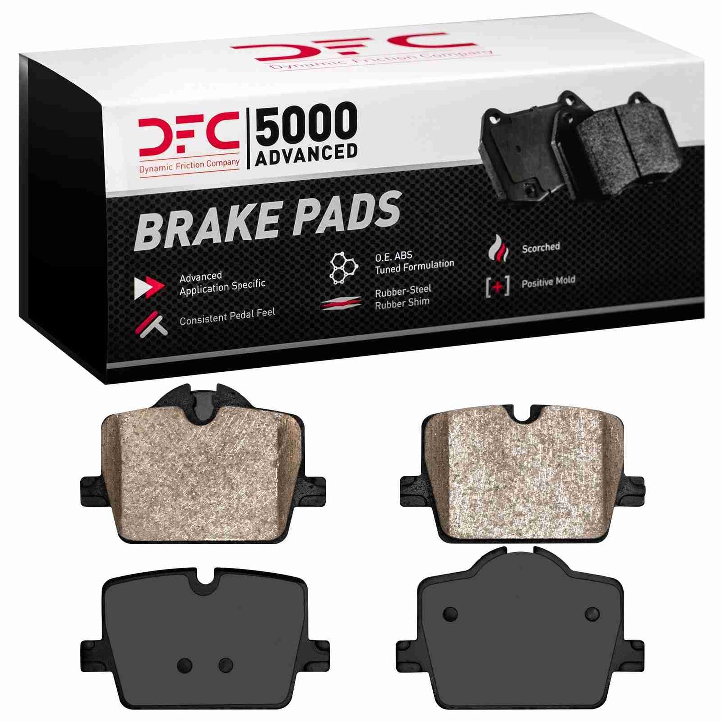 Dynamic Friction Company Disc Brake Pad Set 1551-2221-00