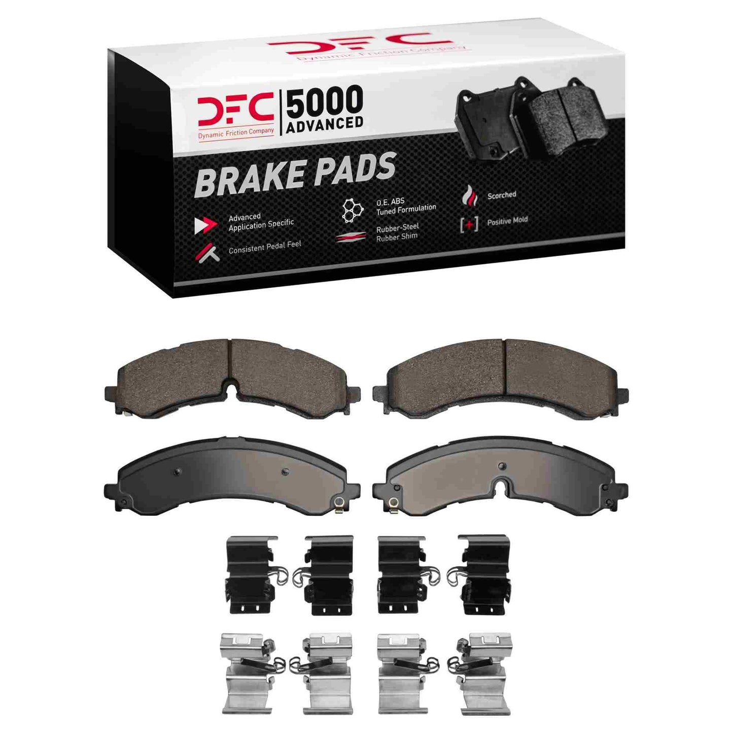 Dynamic Friction Company Disc Brake Pad Set 1551-2250-01