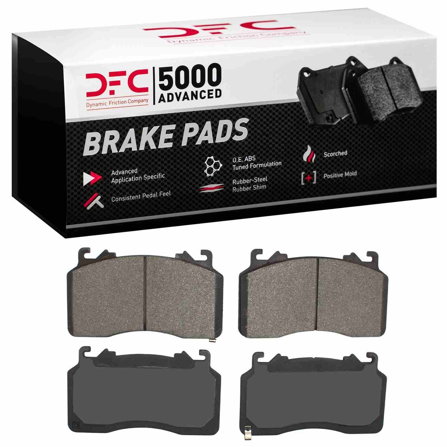Dynamic Friction Company Disc Brake Pad Set 1551-2267-00