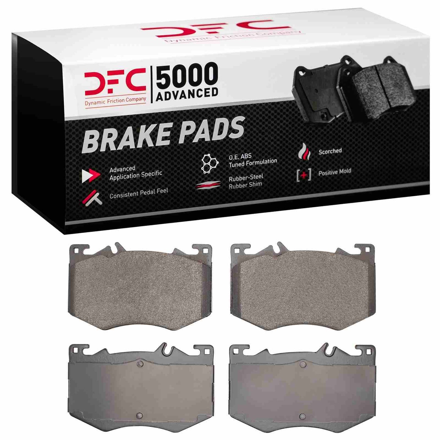 Dynamic Friction Company Disc Brake Pad Set 1551-2276-00