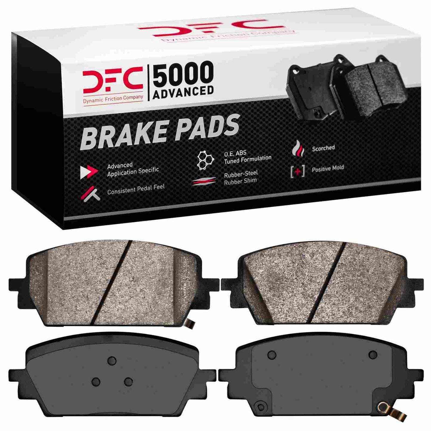 Dynamic Friction Company Disc Brake Pad Set 1551-2380-00