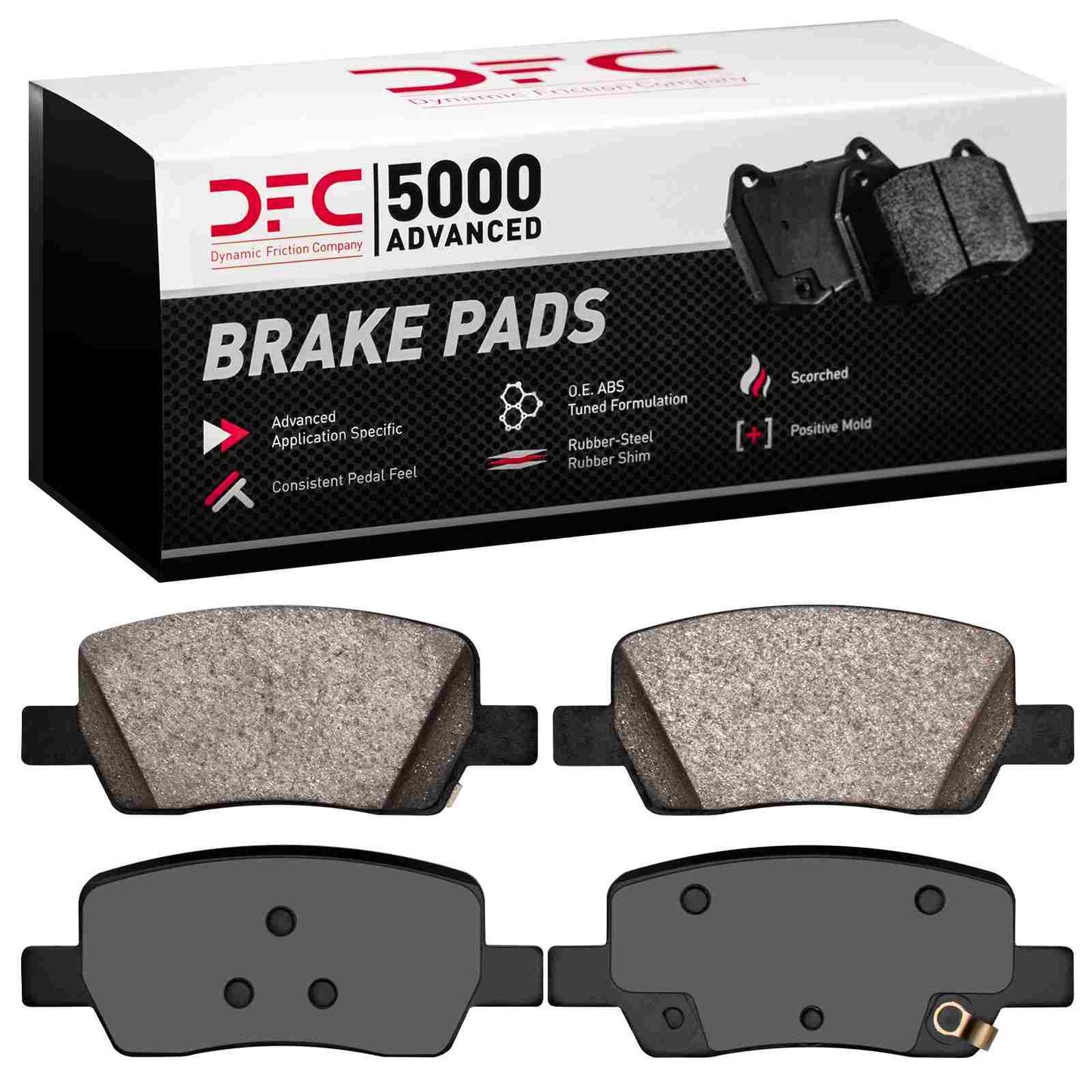 Dynamic Friction Company Disc Brake Pad Set 1551-2381-00