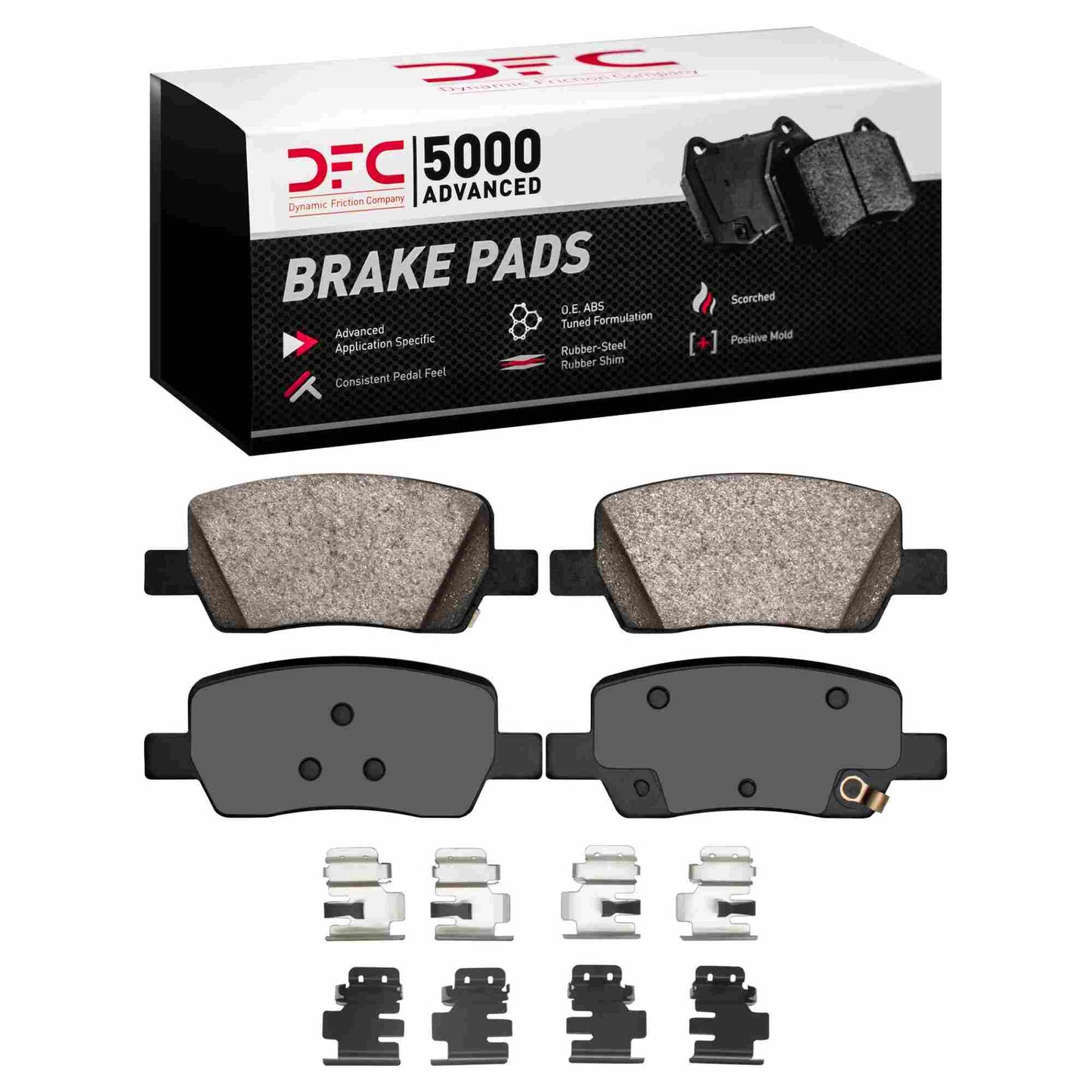 Dynamic Friction Company Disc Brake Pad Set 1551-2381-01