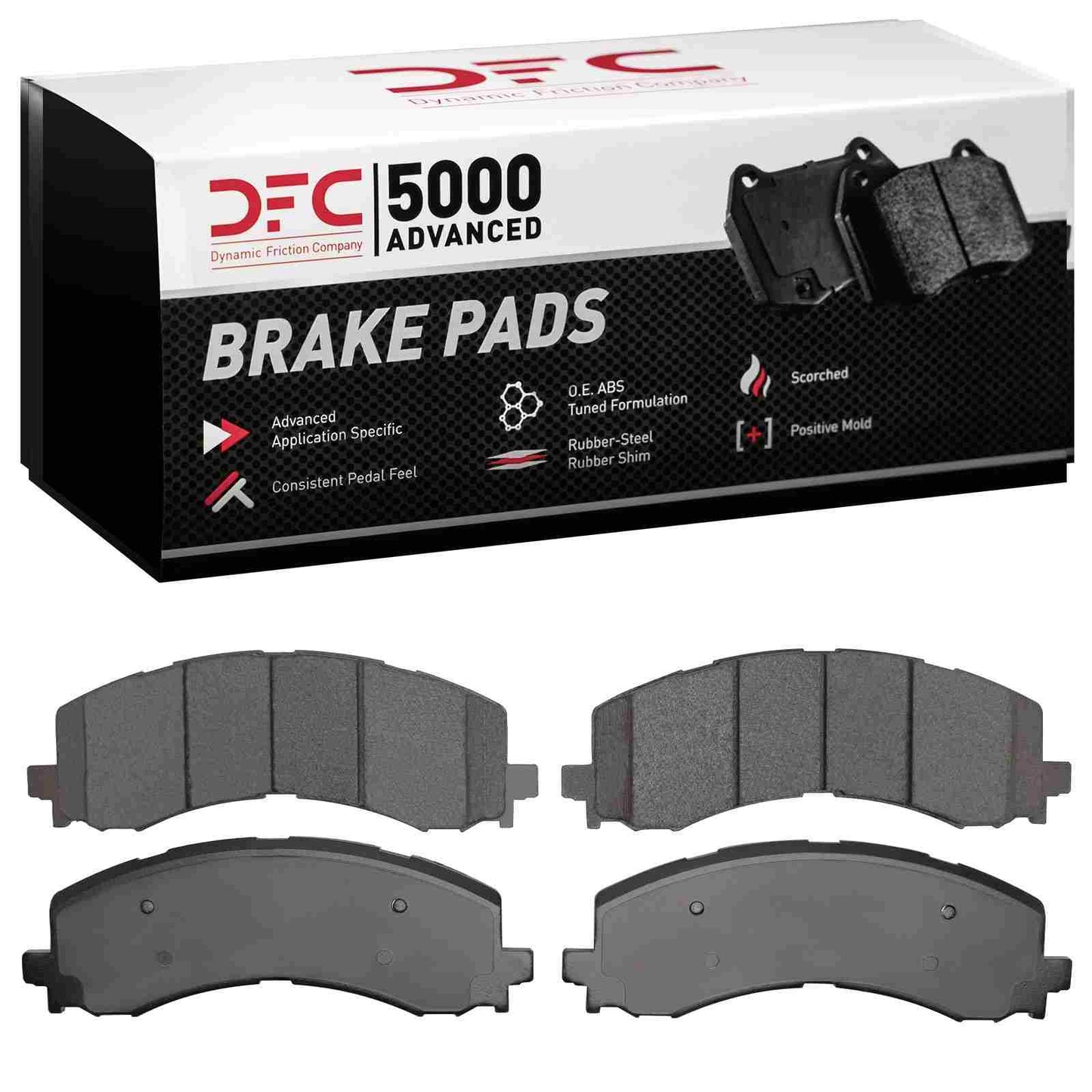 Dynamic Friction Company Disc Brake Pad Set 1551-2382-00