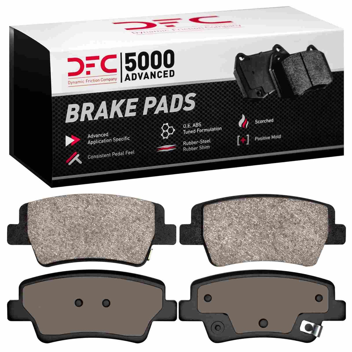 Dynamic Friction Company Disc Brake Pad Set 1551-2395-00