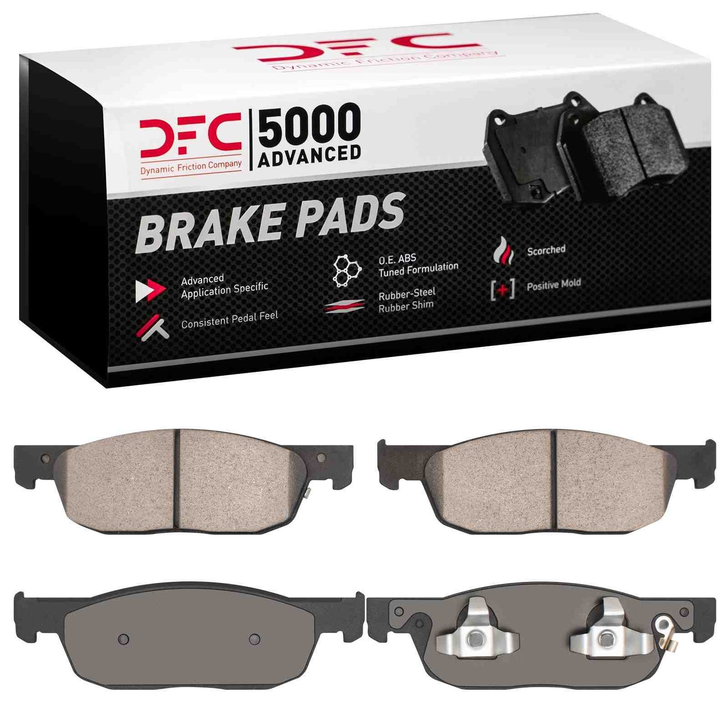 Dynamic Friction Company Disc Brake Pad Set 1551-2396-00