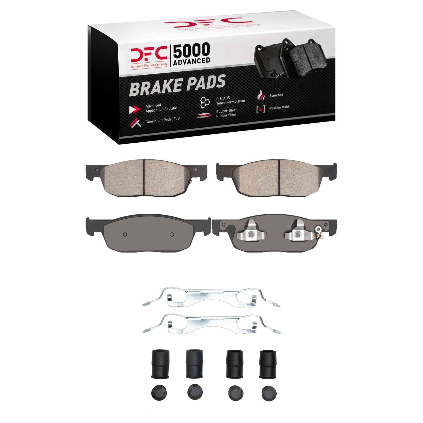 Dynamic Friction Company Disc Brake Pad Set 1551-2396-01