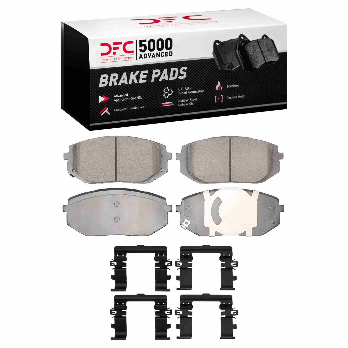 Dynamic Friction Company Disc Brake Pad Set 1551-2398-01