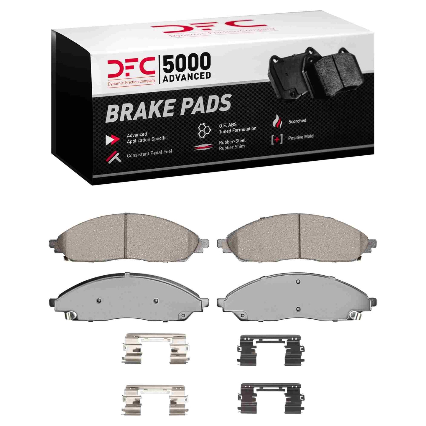 Dynamic Friction Company Disc Brake Pad Set 1551-2402-01