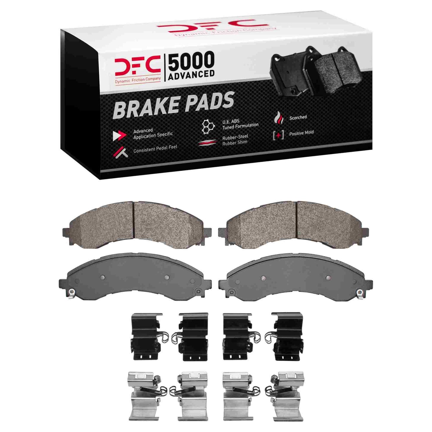 Dynamic Friction Company Disc Brake Pad Set 1551-2404-01