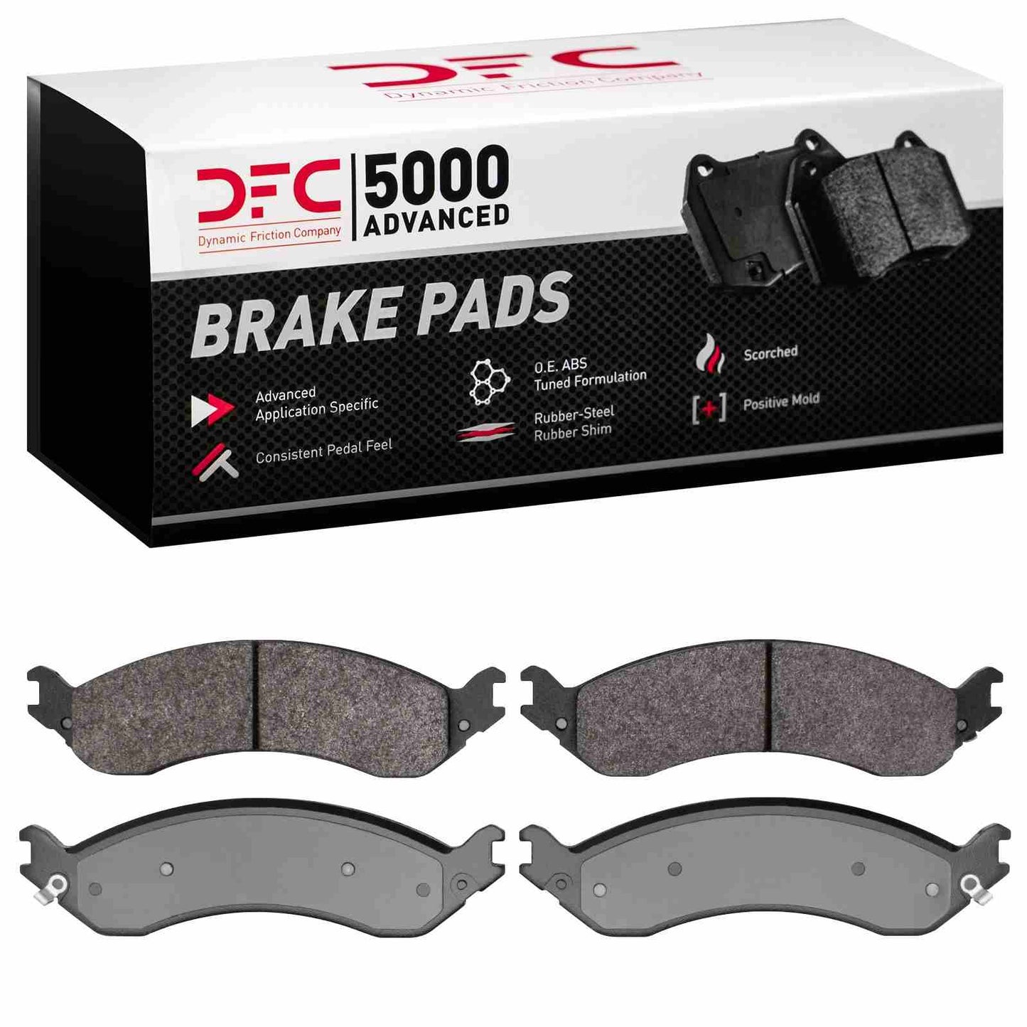 Dynamic Friction Company Disc Brake Pad Set 1551-2406-00