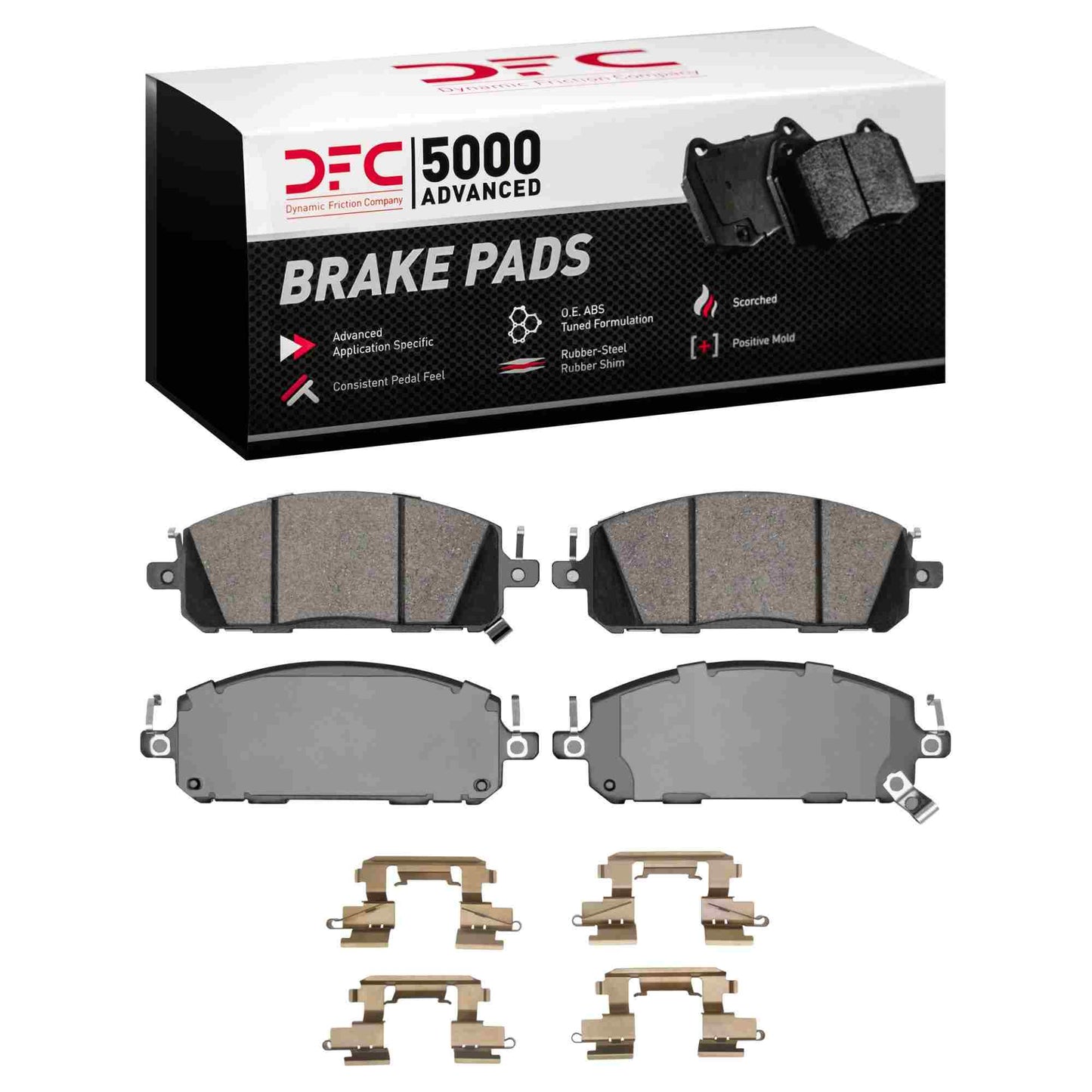 Dynamic Friction Company Disc Brake Pad Set 1551-2413-01