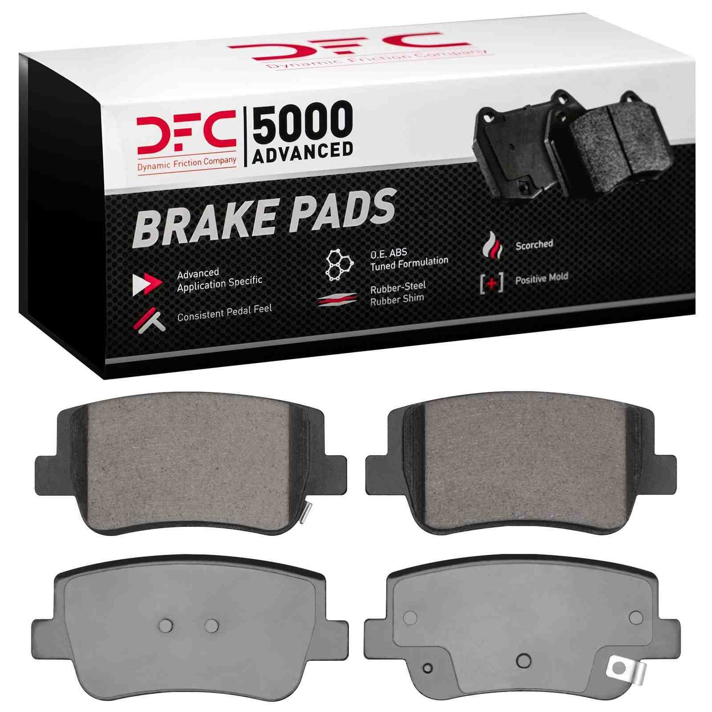 Dynamic Friction Company Disc Brake Pad Set 1551-2417-00