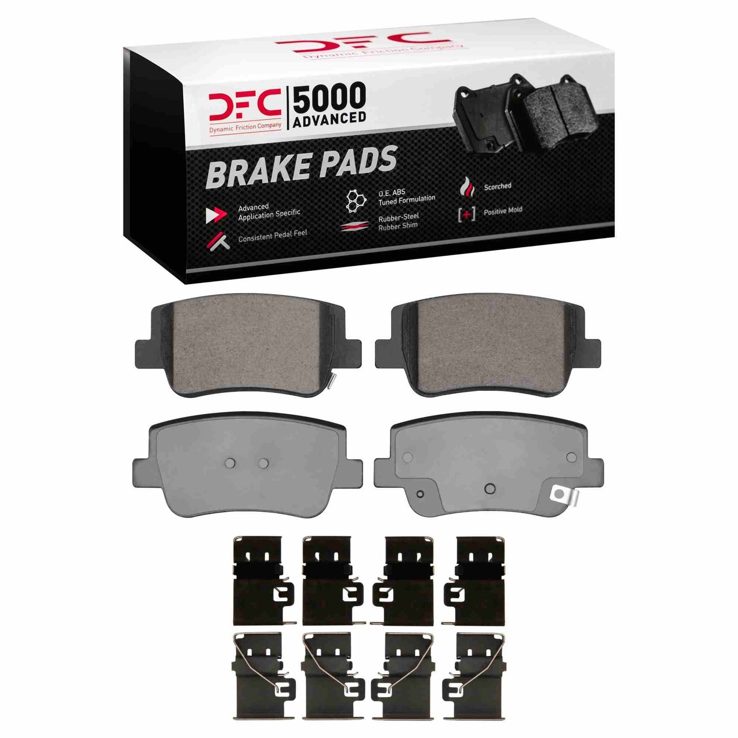 Dynamic Friction Company Disc Brake Pad Set 1551-2417-01