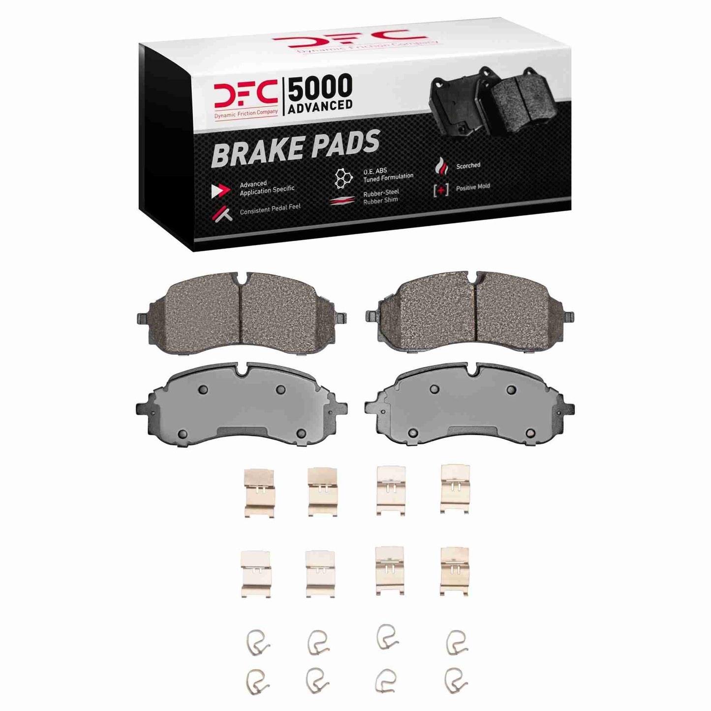 Dynamic Friction Company Disc Brake Pad Set 1551-2423-01