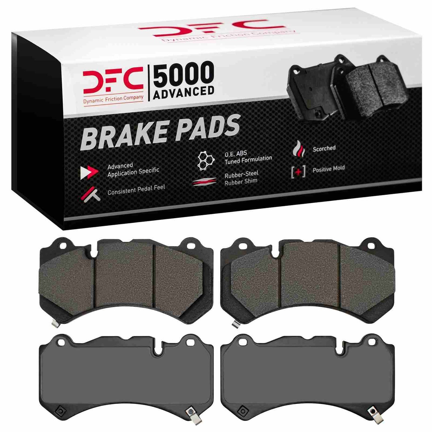 Dynamic Friction Company Disc Brake Pad Set 1551-2444-00