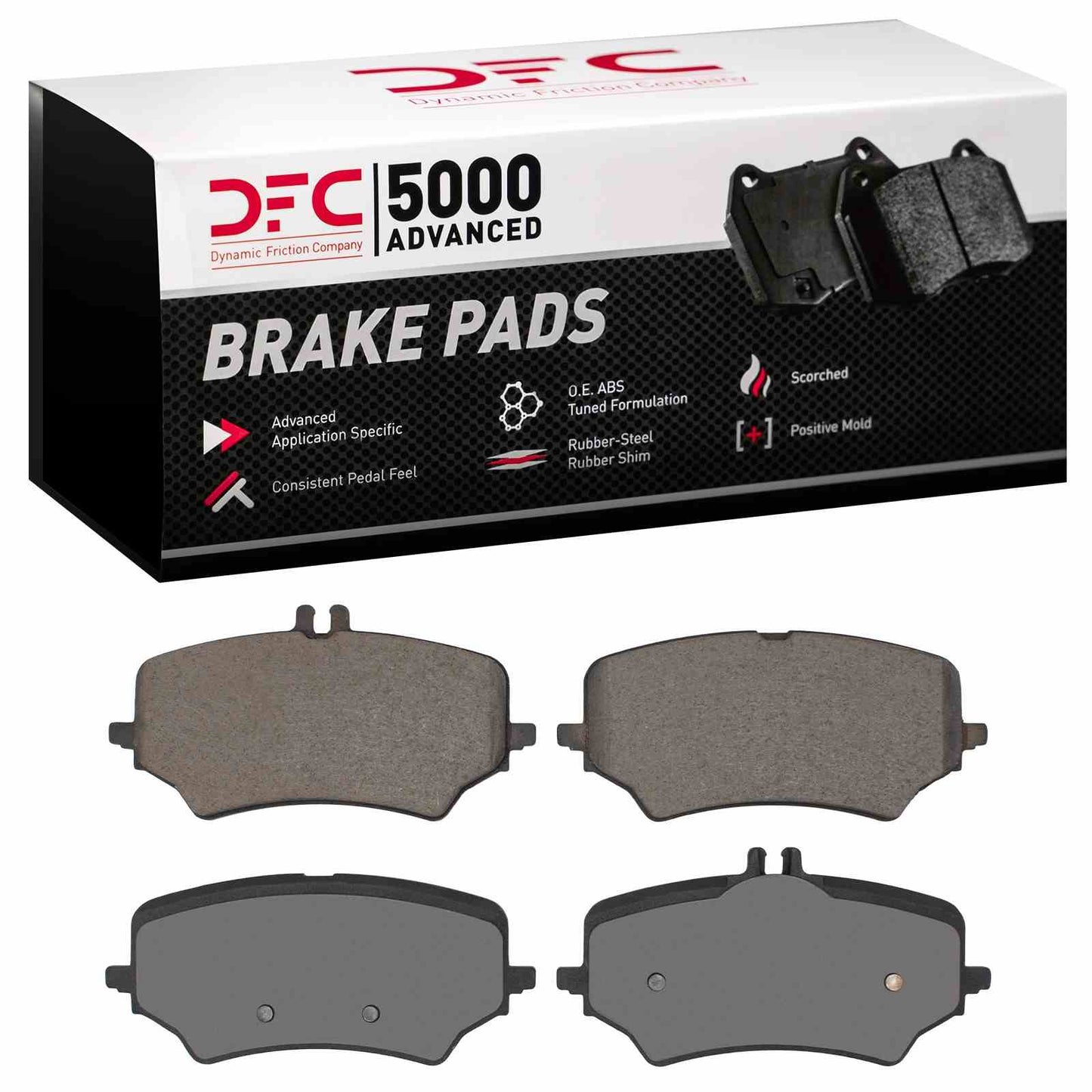 Dynamic Friction Company Disc Brake Pad Set 1551-2454-00