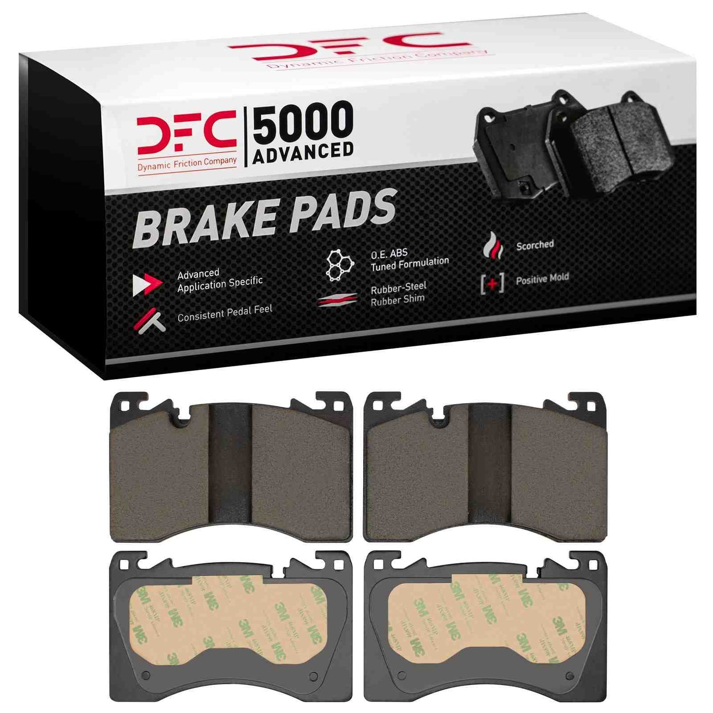 Dynamic Friction Company Disc Brake Pad Set 1551-2461-00