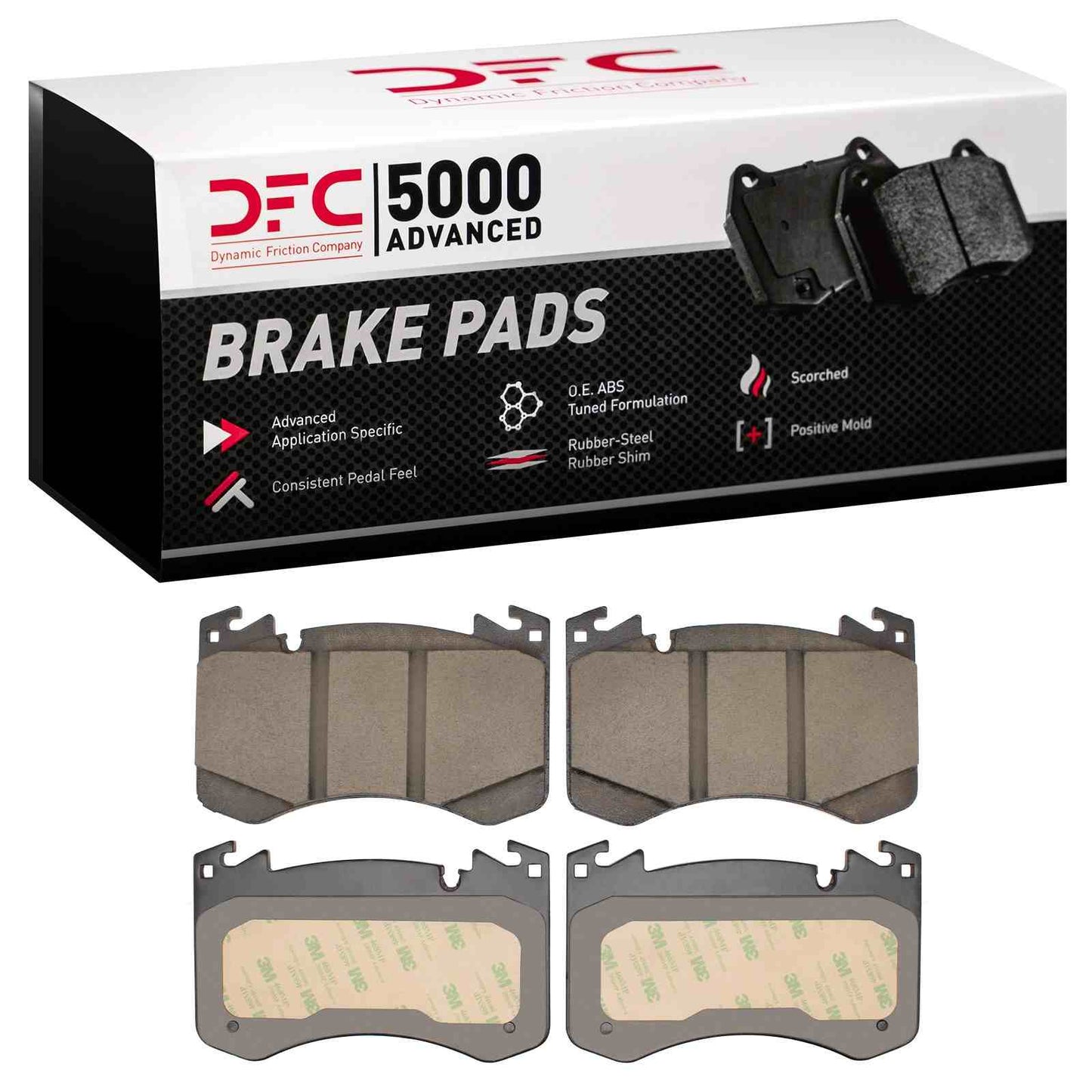 Dynamic Friction Company Disc Brake Pad Set 1551-2462-00