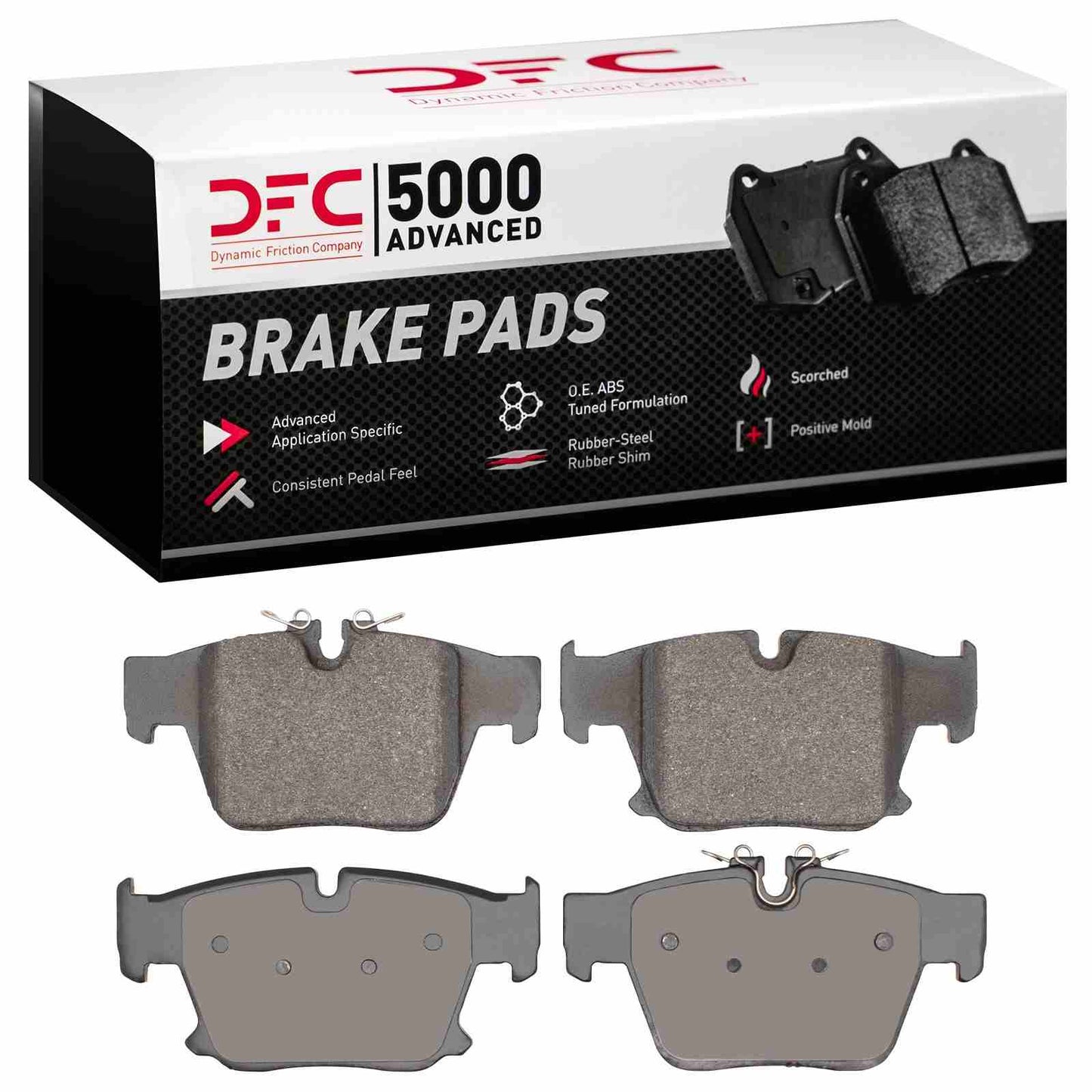Dynamic Friction Company Disc Brake Pad Set 1551-2475-00