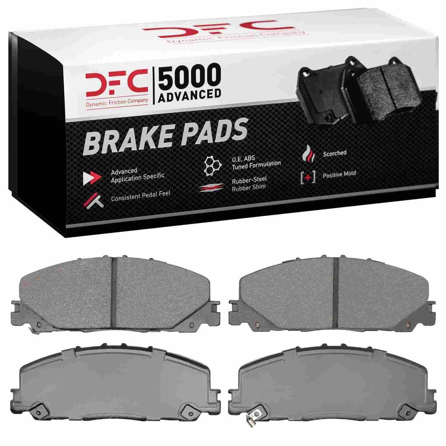 Dynamic Friction Company Disc Brake Pad Set 1551-2477-00