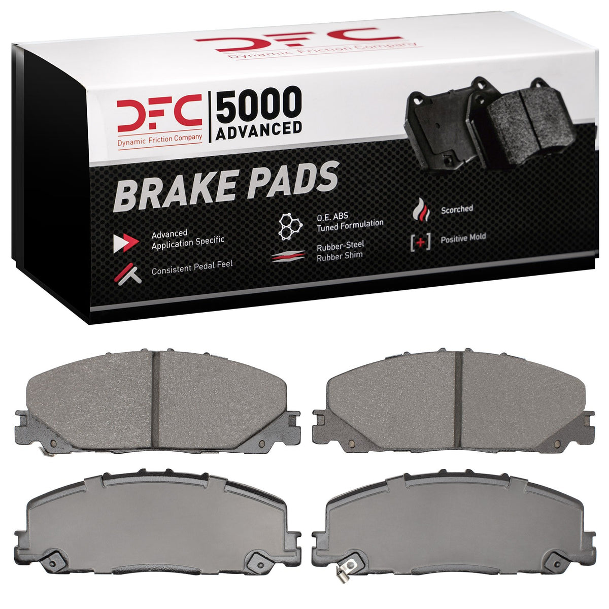 Dynamic Friction Company Disc Brake Pad Set 1551-2477-00