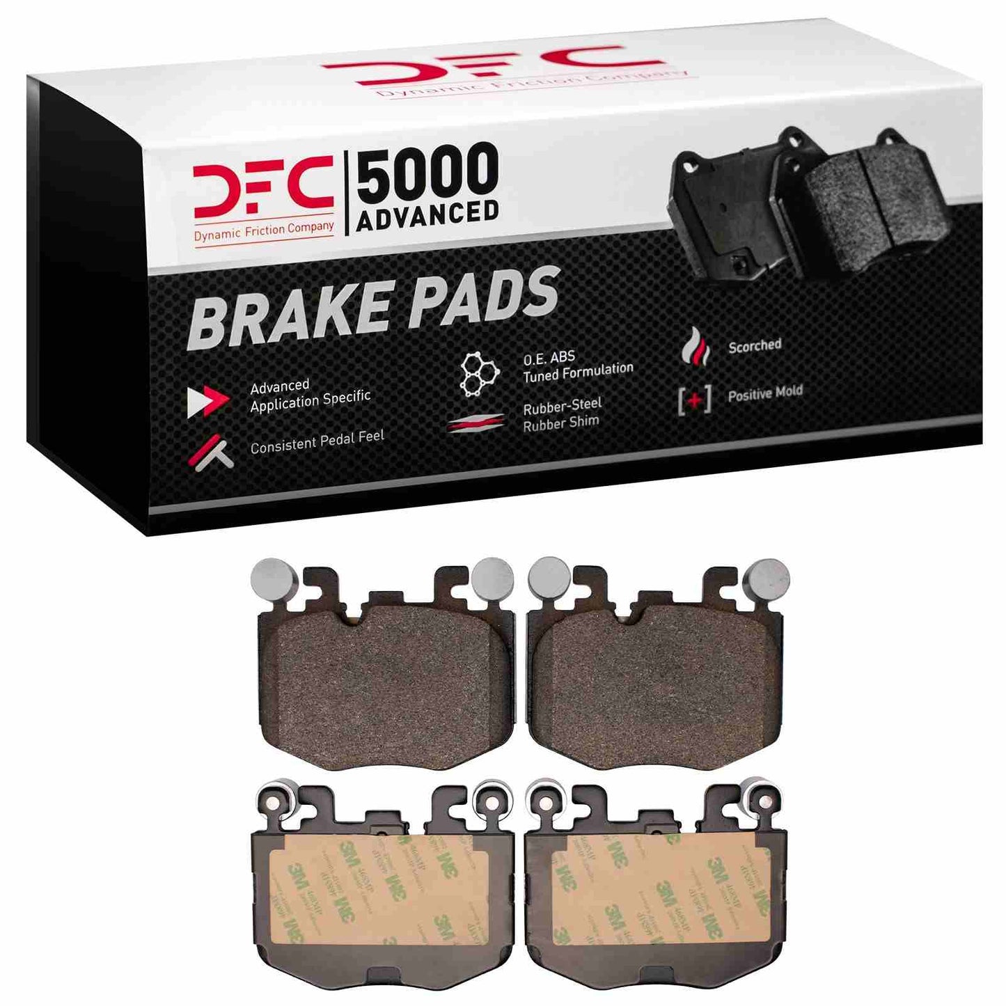 Dynamic Friction Company Disc Brake Pad Set 1551-2480-00