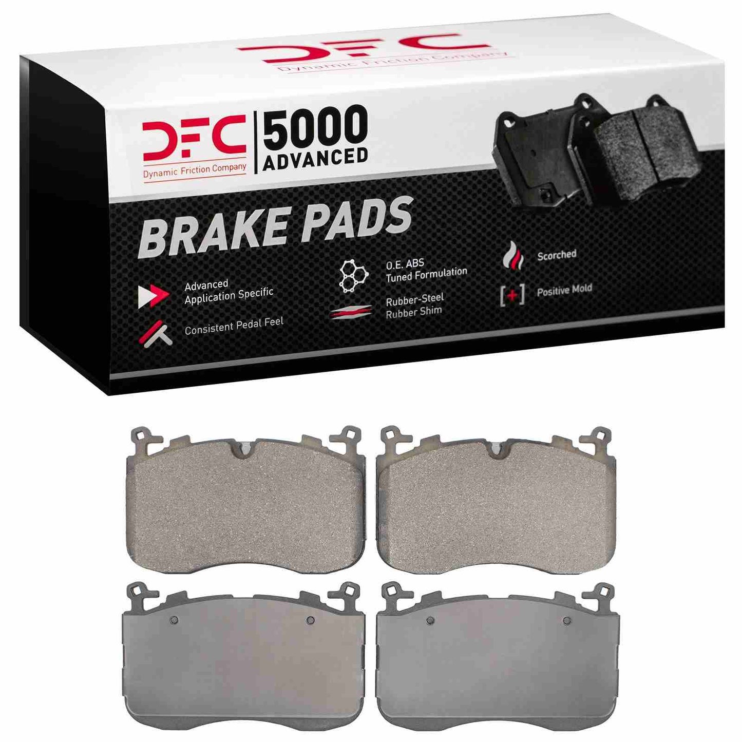 Dynamic Friction Company Disc Brake Pad Set 1551-2481-00