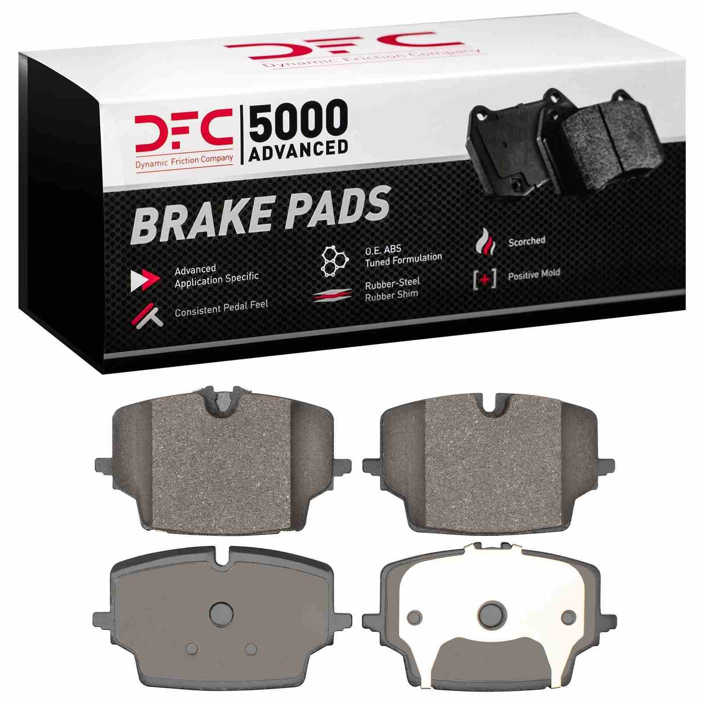 Dynamic Friction Company Disc Brake Pad Set 1551-2487-00