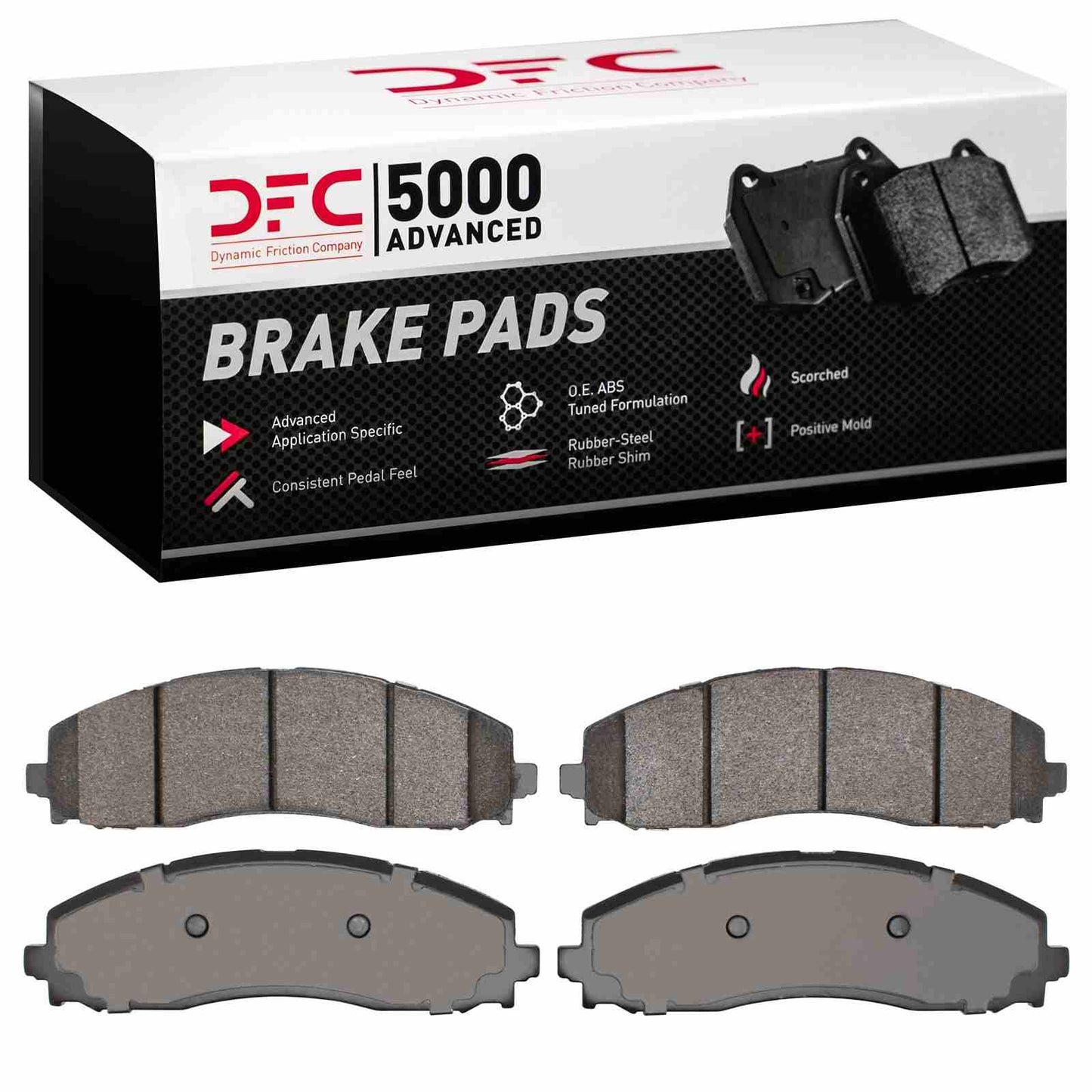 Dynamic Friction Company Disc Brake Pad Set 1551-2491-00