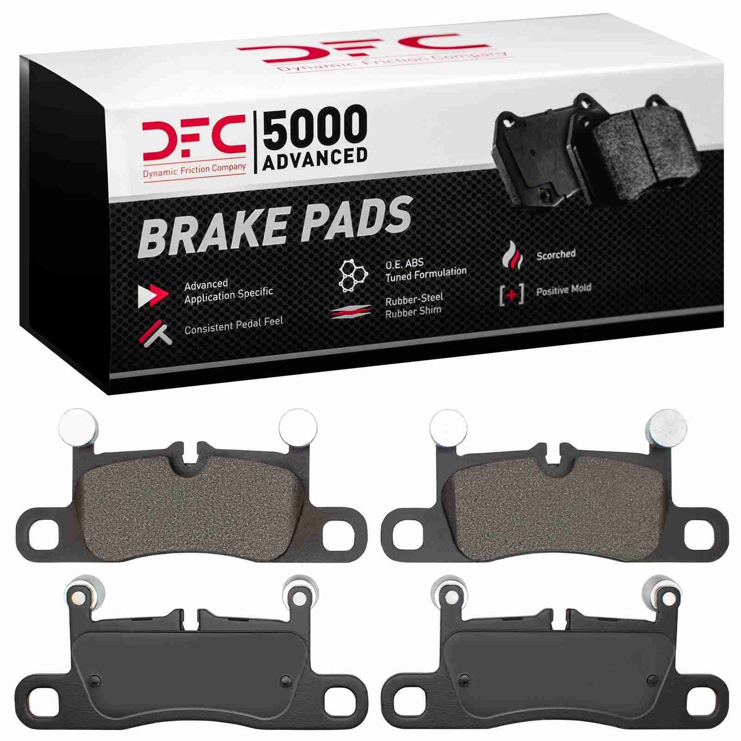 Dynamic Friction Company Disc Brake Pad Set 1551-2492-00