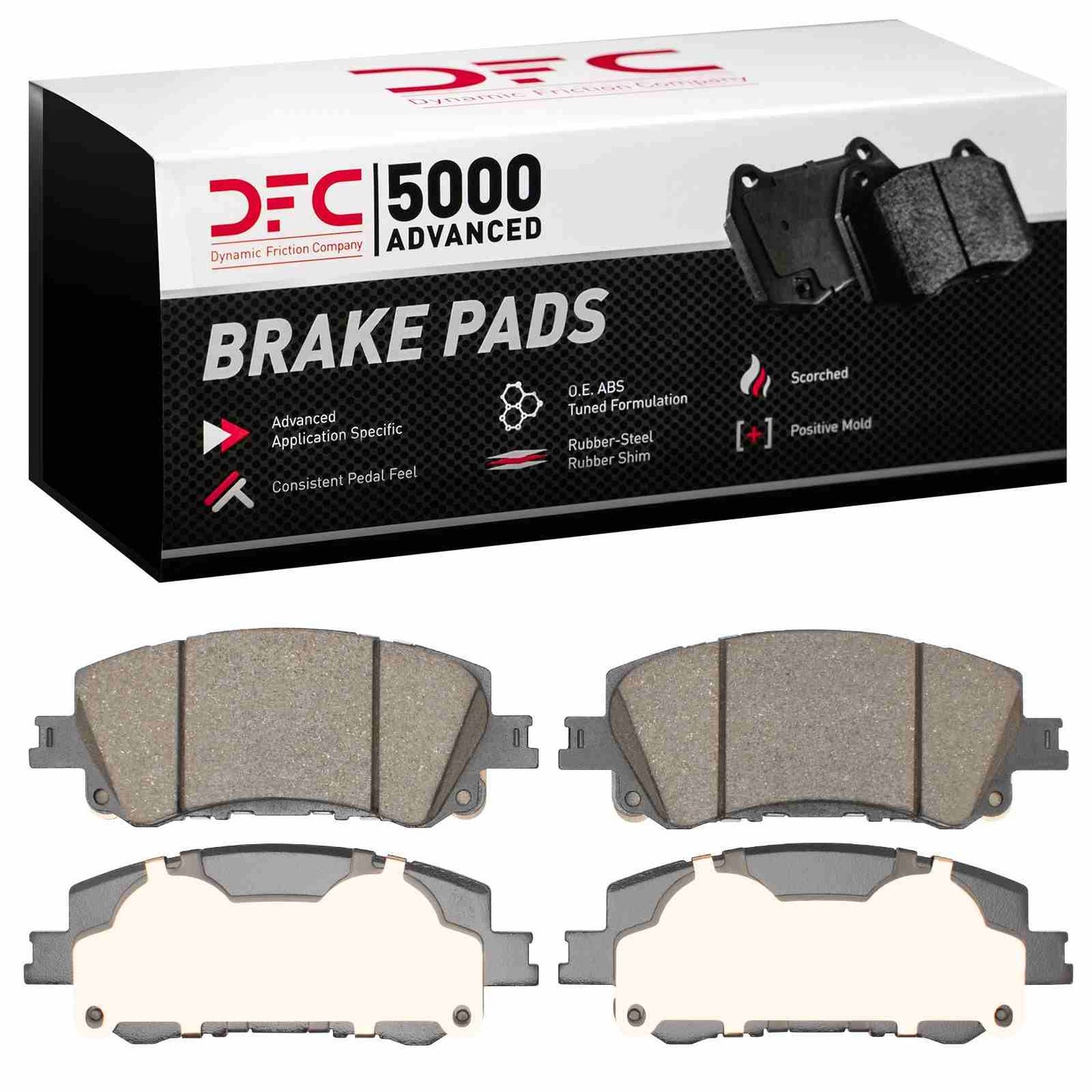 Dynamic Friction Company Disc Brake Pad Set 1551-2493-00